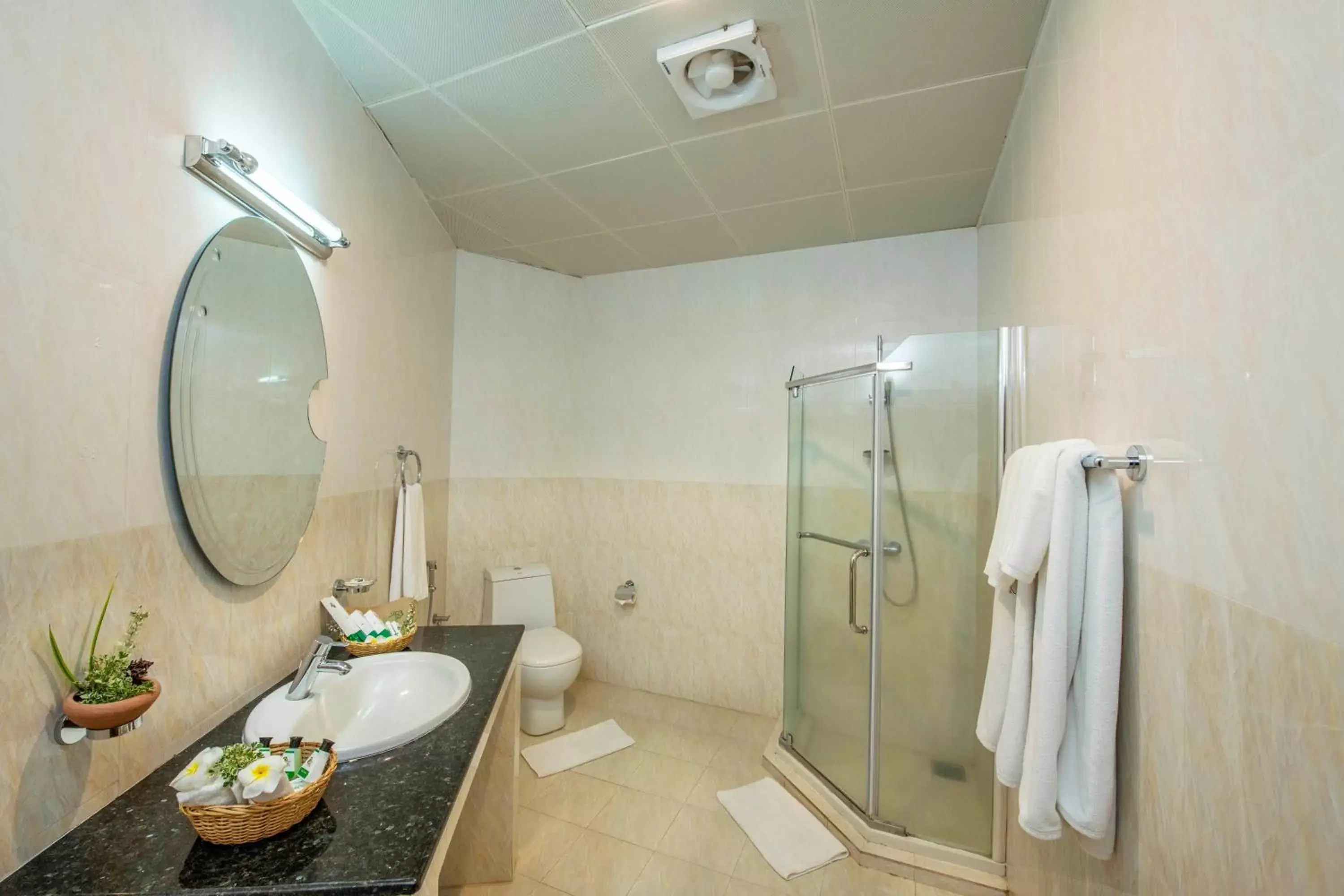 Bathroom in Hotel Sudu Araliya