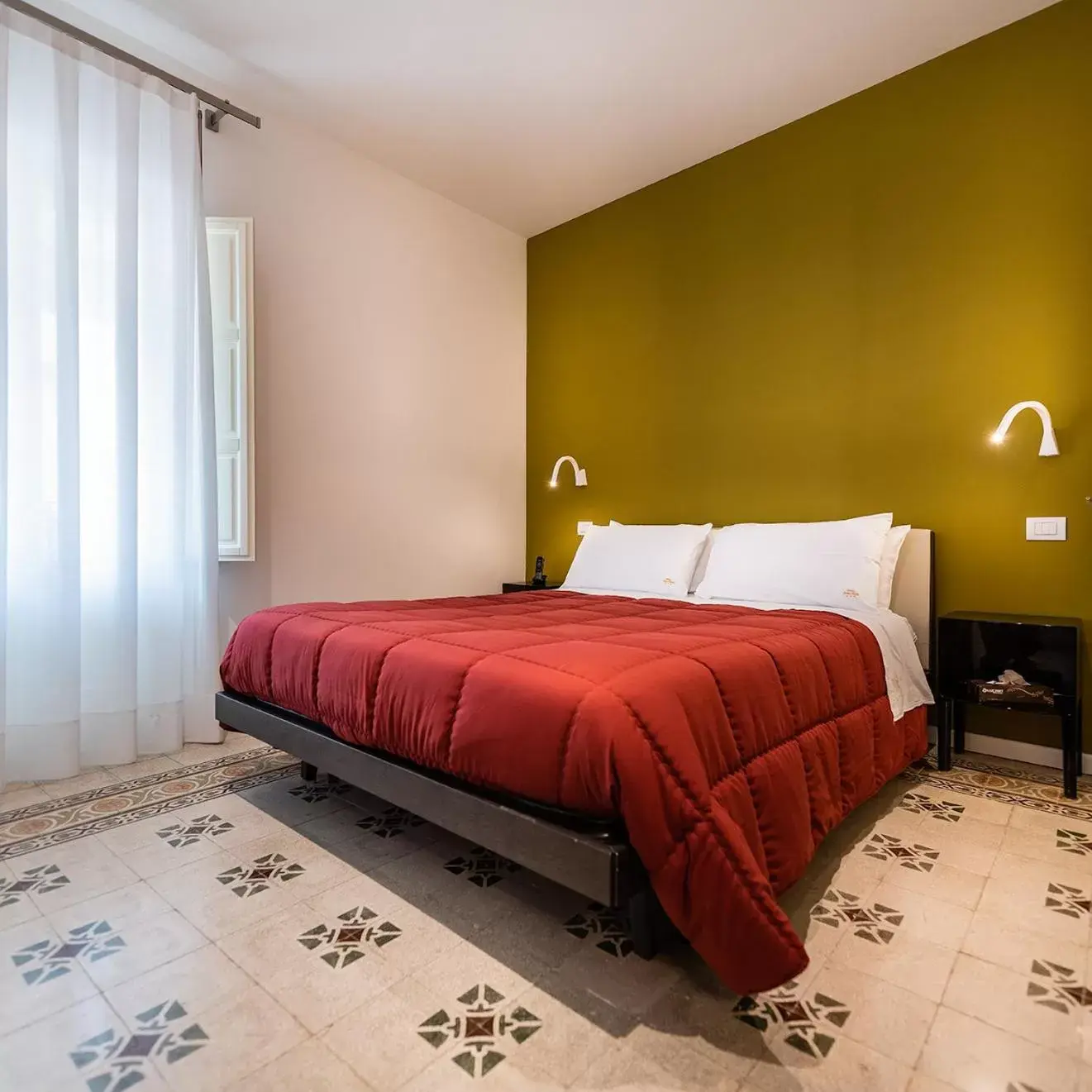 Bedroom, Bed in Hotel Porta Reale