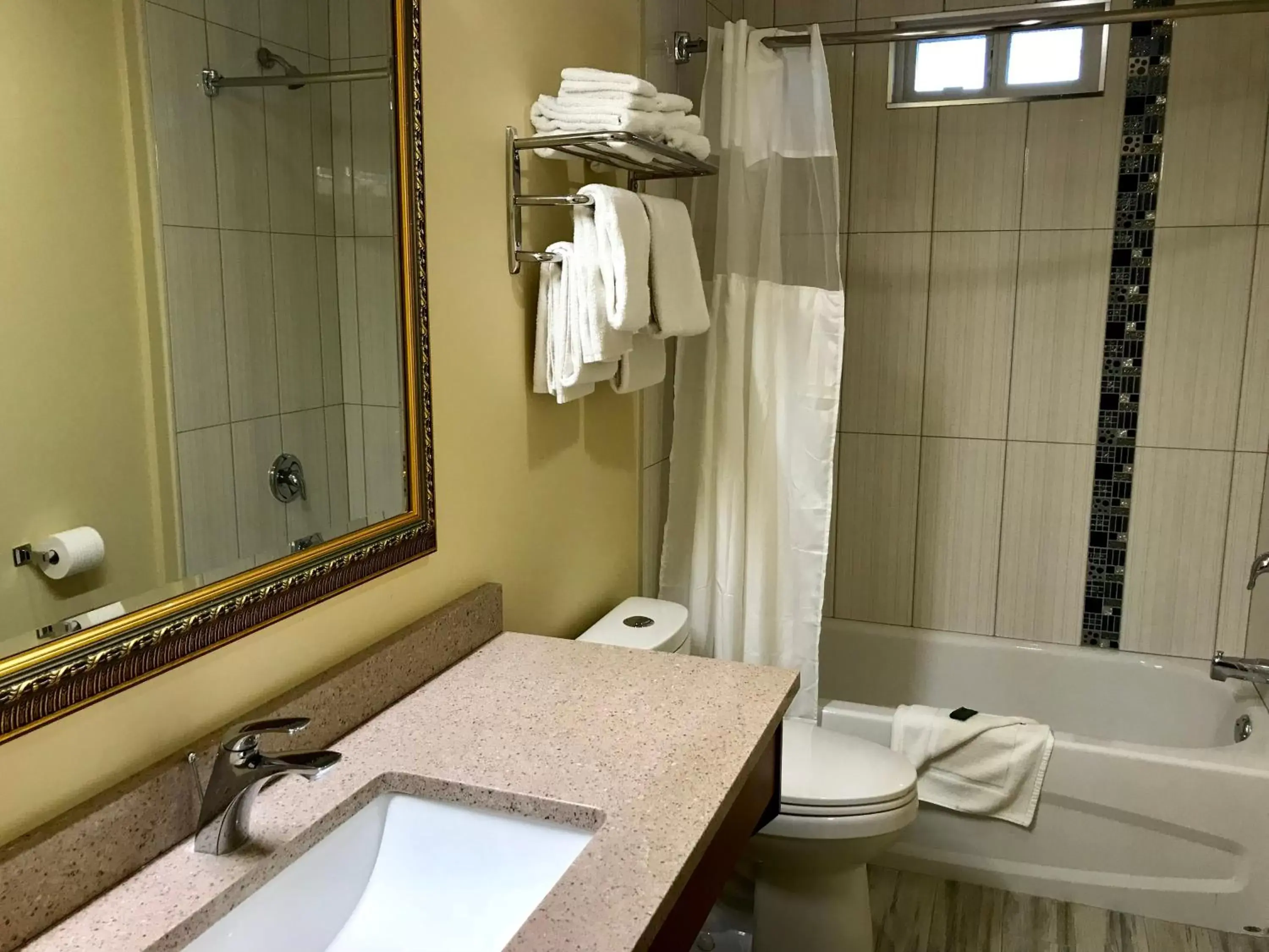 Bathroom in Sahara Suites