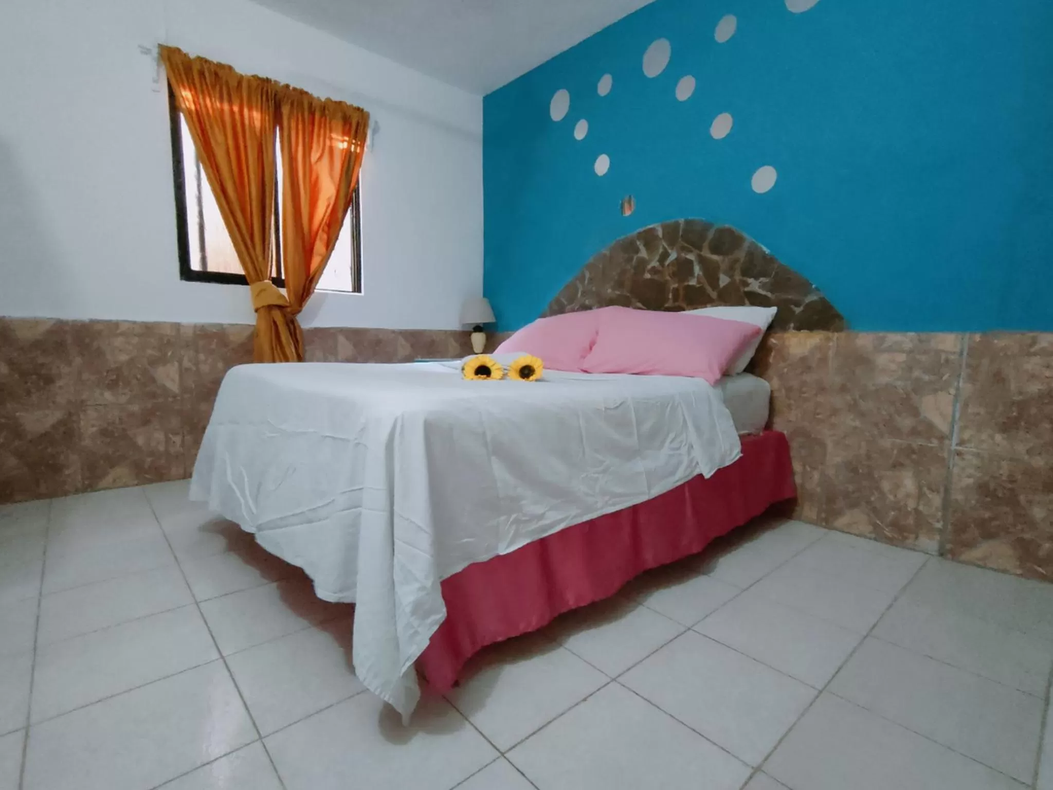 Bedroom, Bed in House Jardin Del Caribe