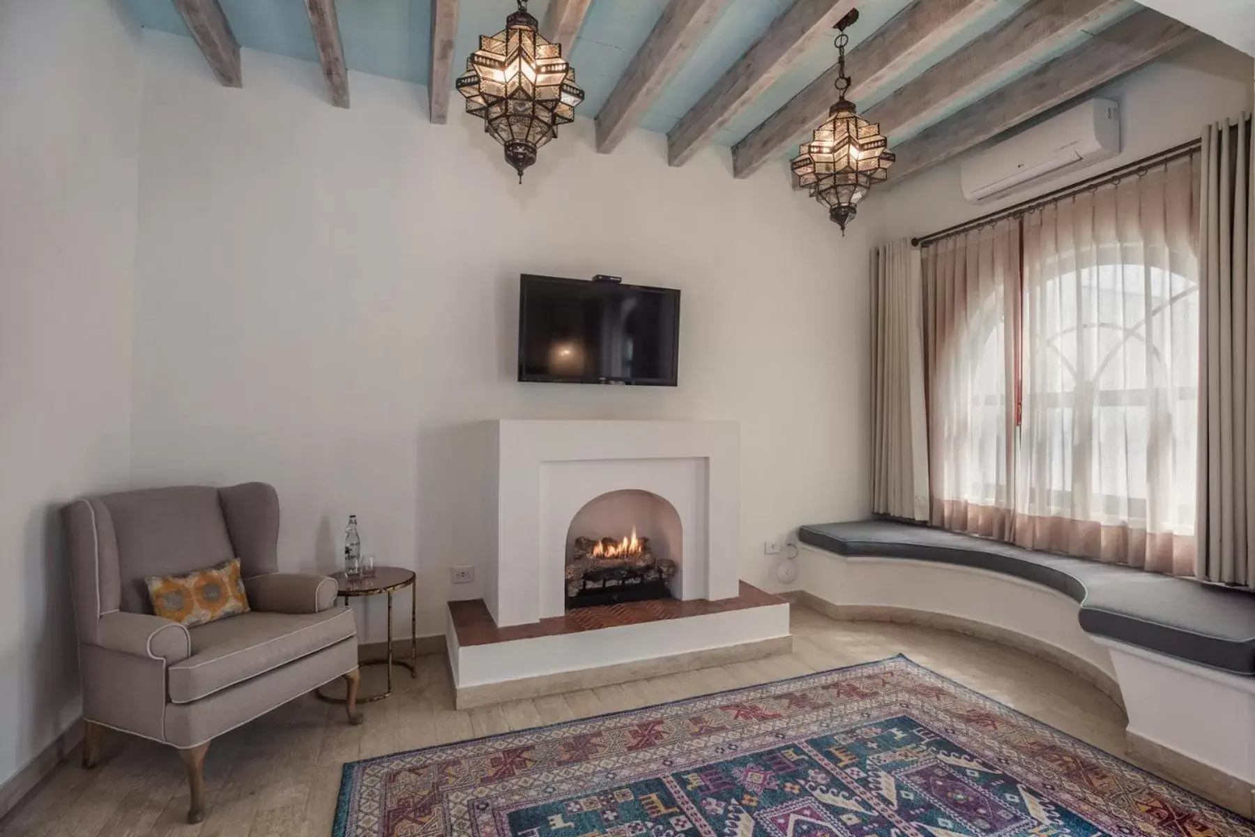 Living room, Seating Area in Casa Delphine