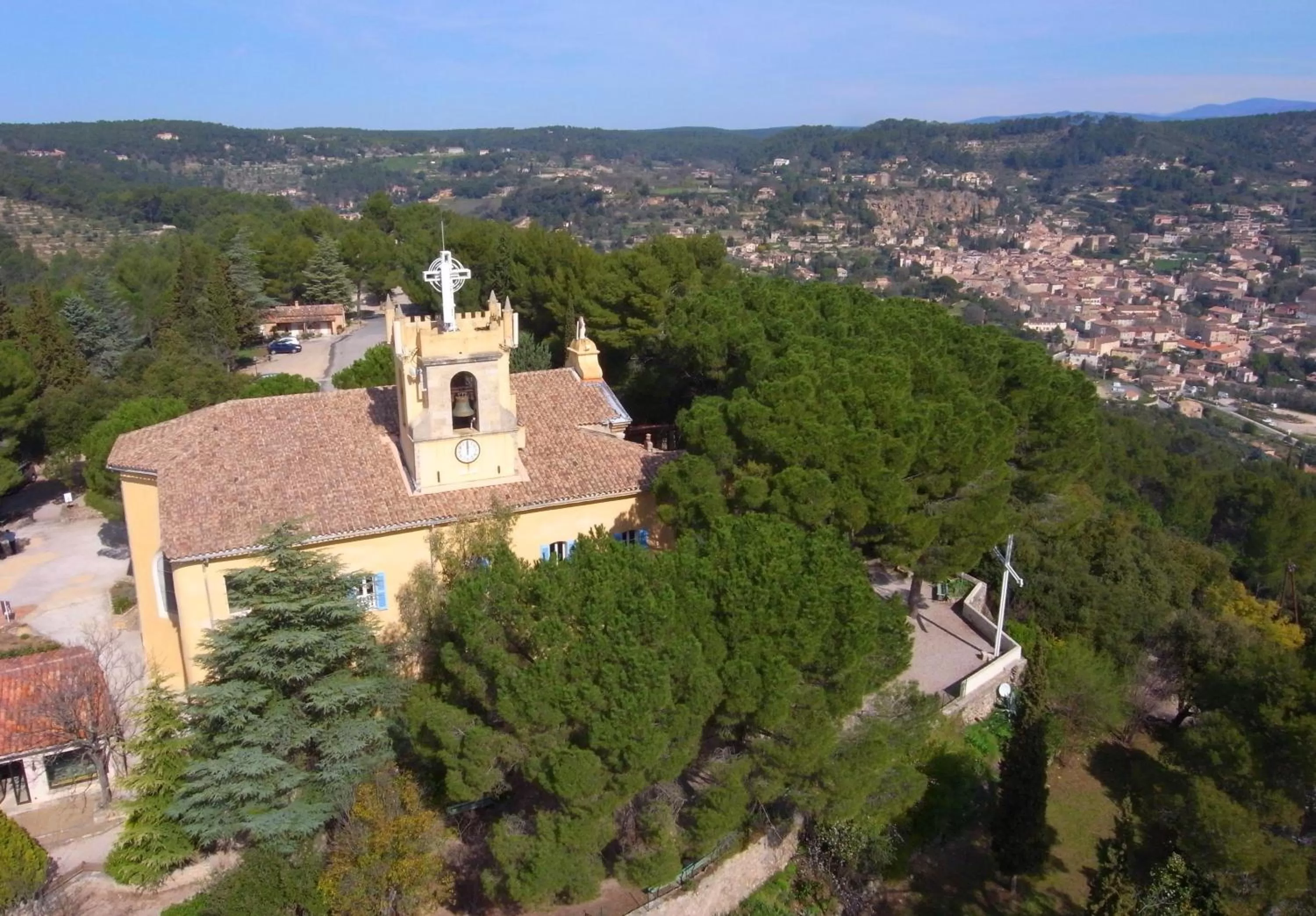 Natural landscape, Bird's-eye View in Mas de l'Olivette