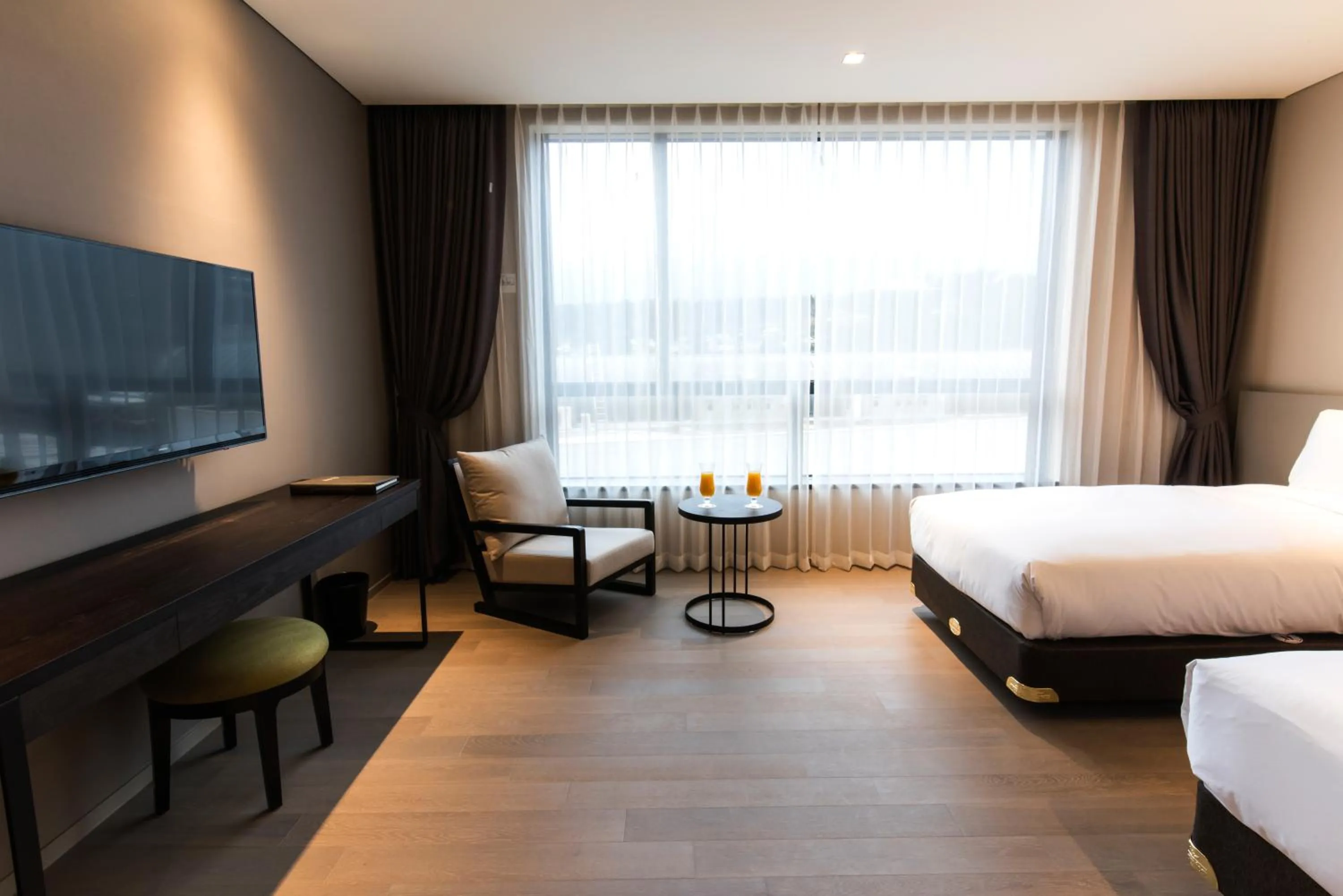 Bedroom, Bed in Hotel Nanta Jeju