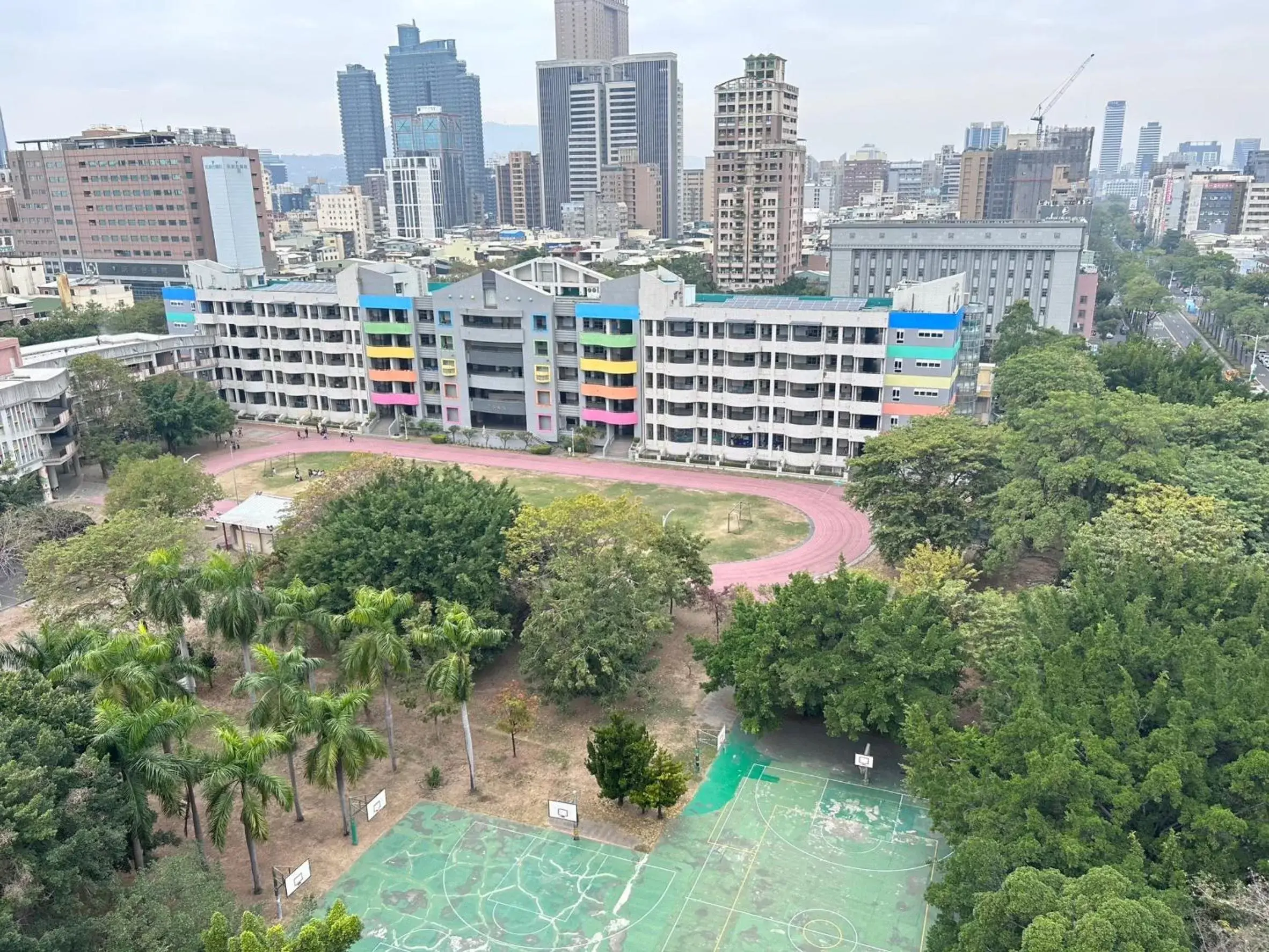 Bird's-eye View in Hotel Sunshine