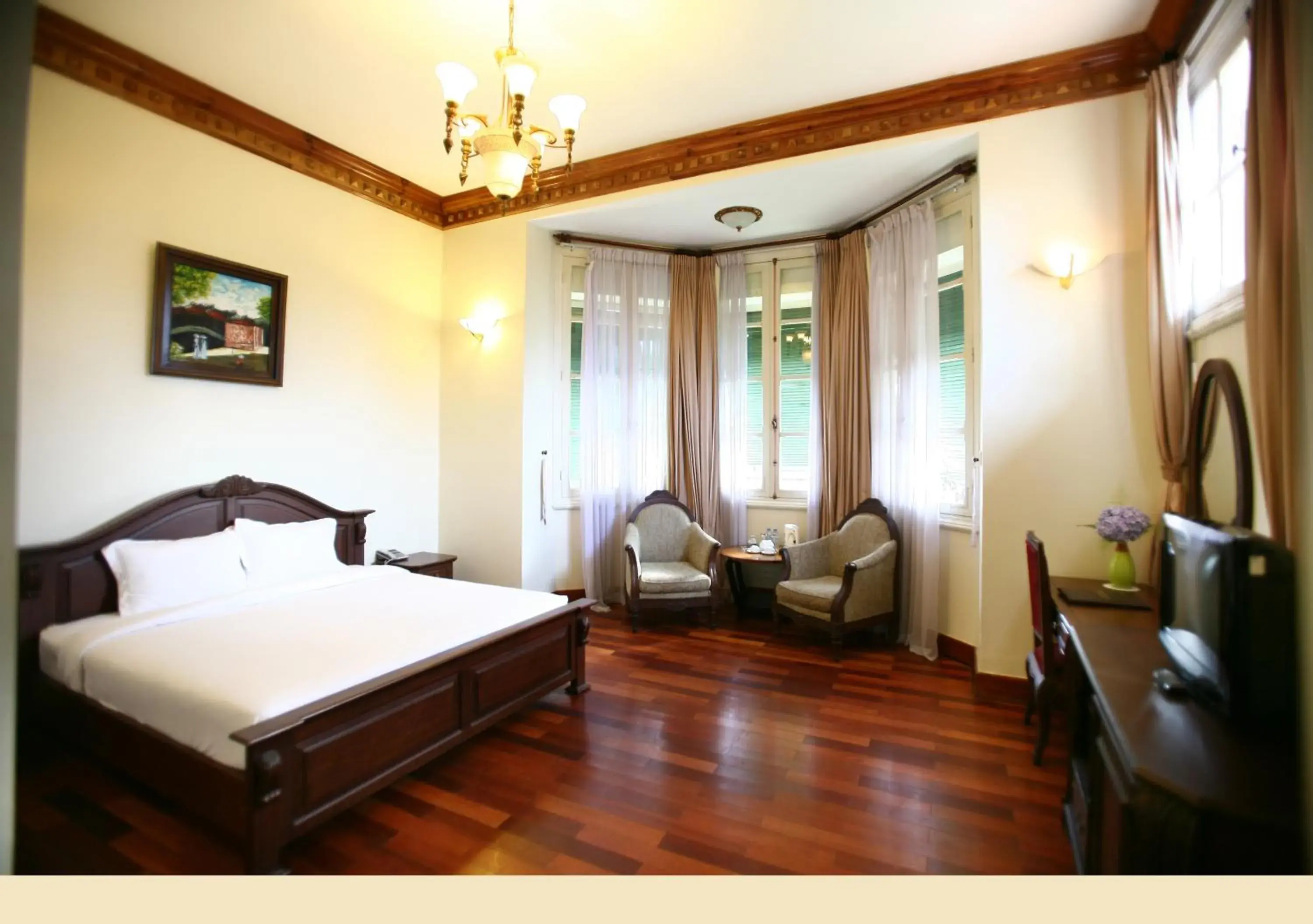 Bedroom, Bed in Dalat Cadasa Resort
