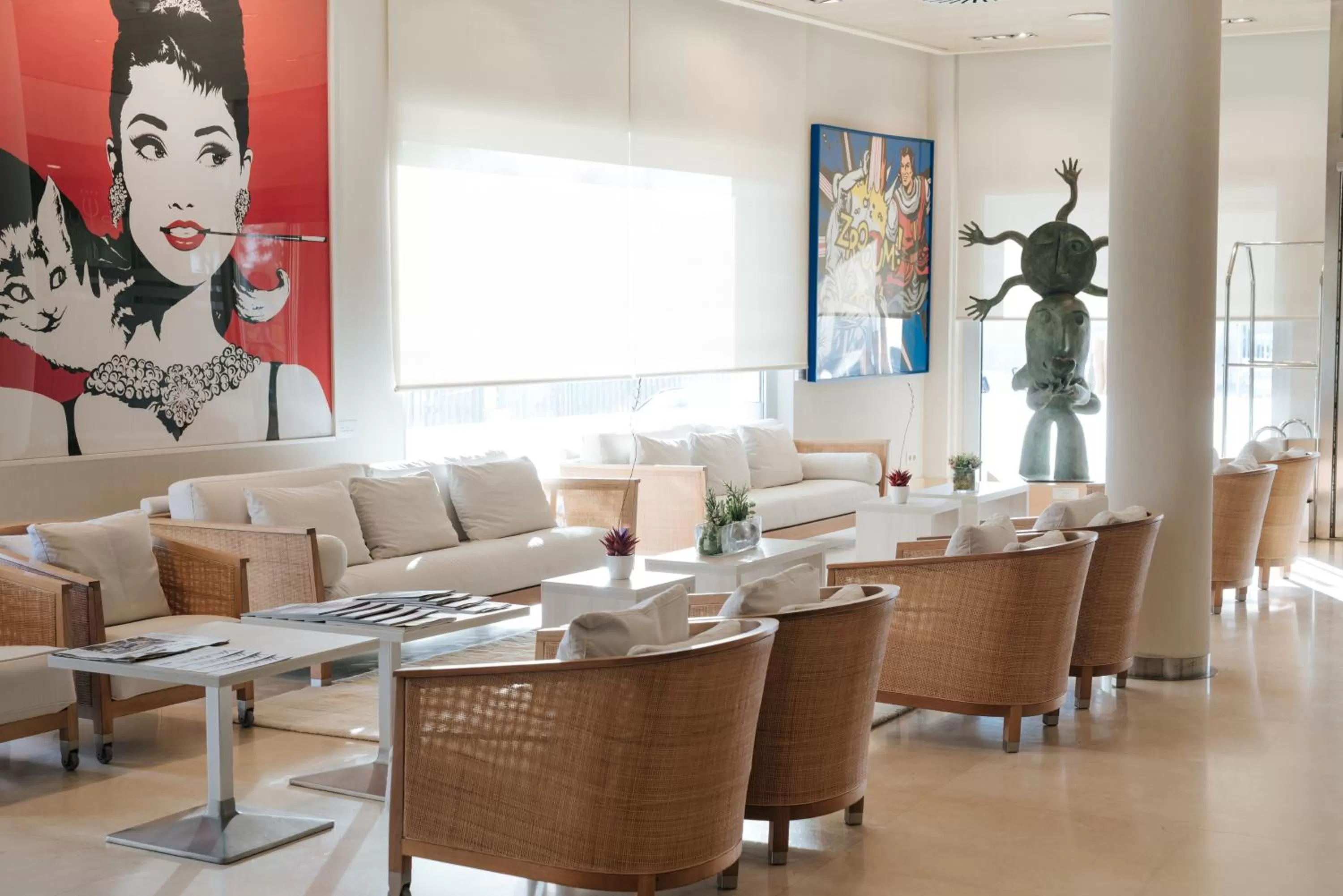 Lobby or reception in Hotel Neptuno Playa & Spa