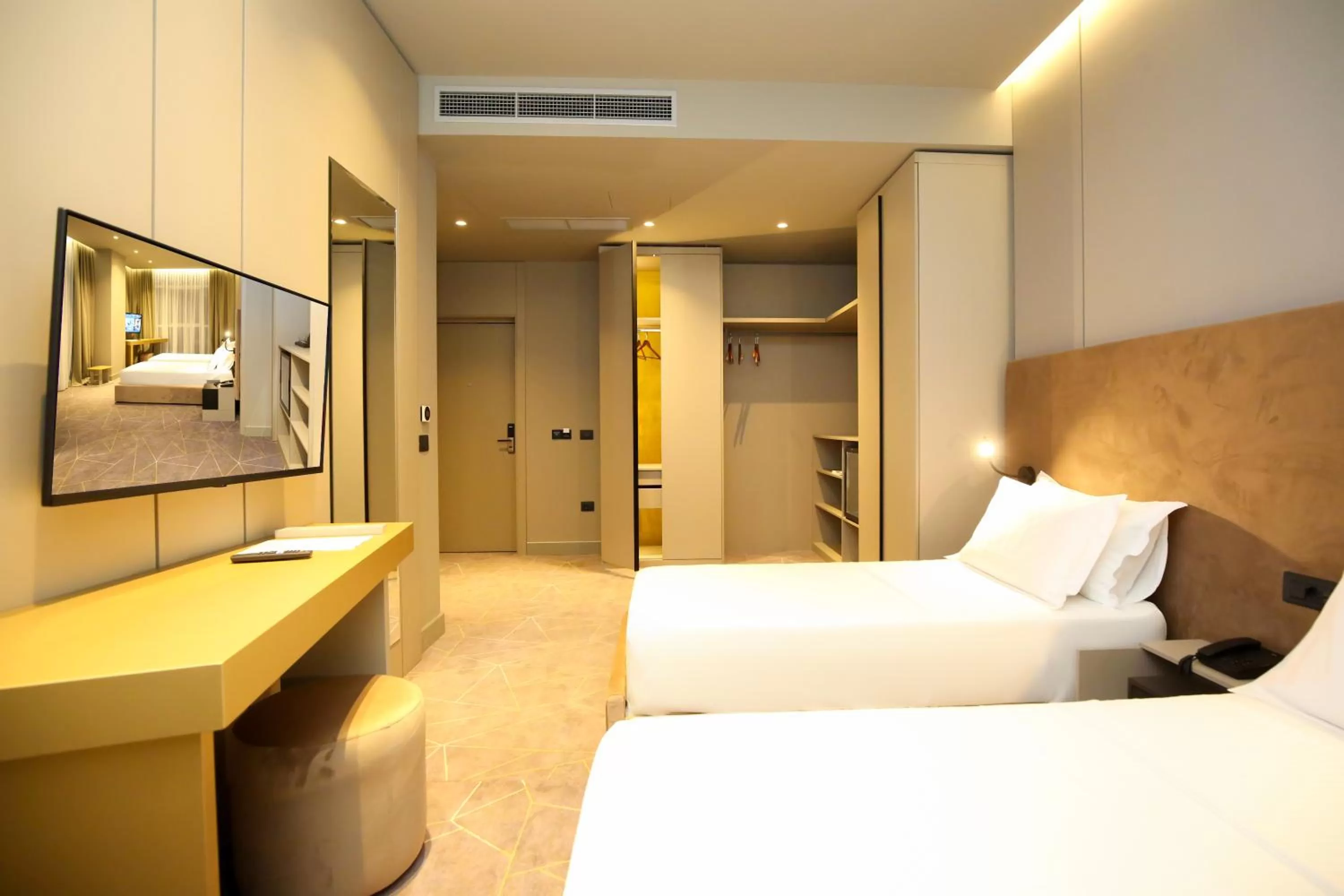 Bed in The Central View Boutique Hotel