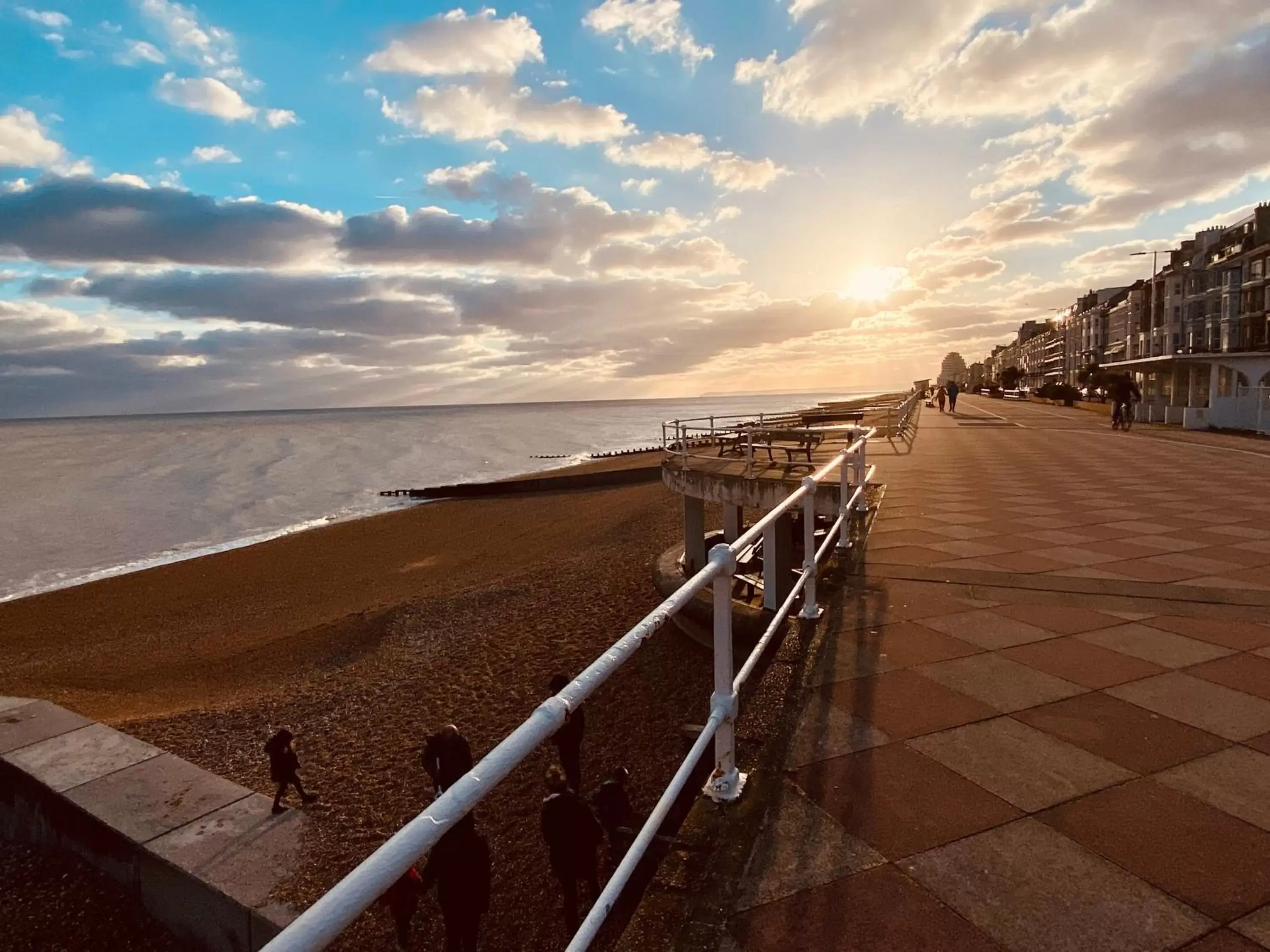 Beach in Royal Victoria Hotel