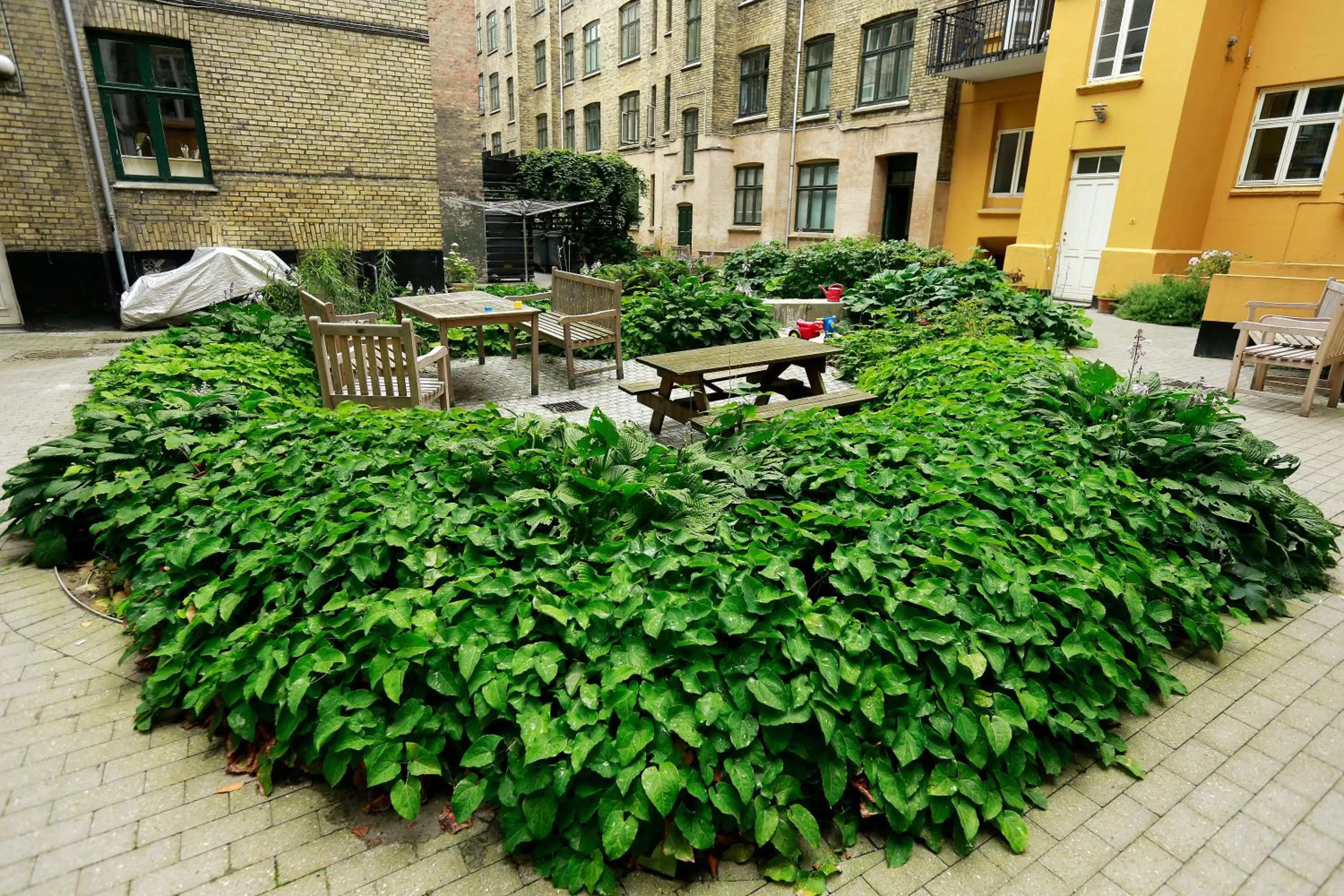 Garden in Hotel 9 små hjem
