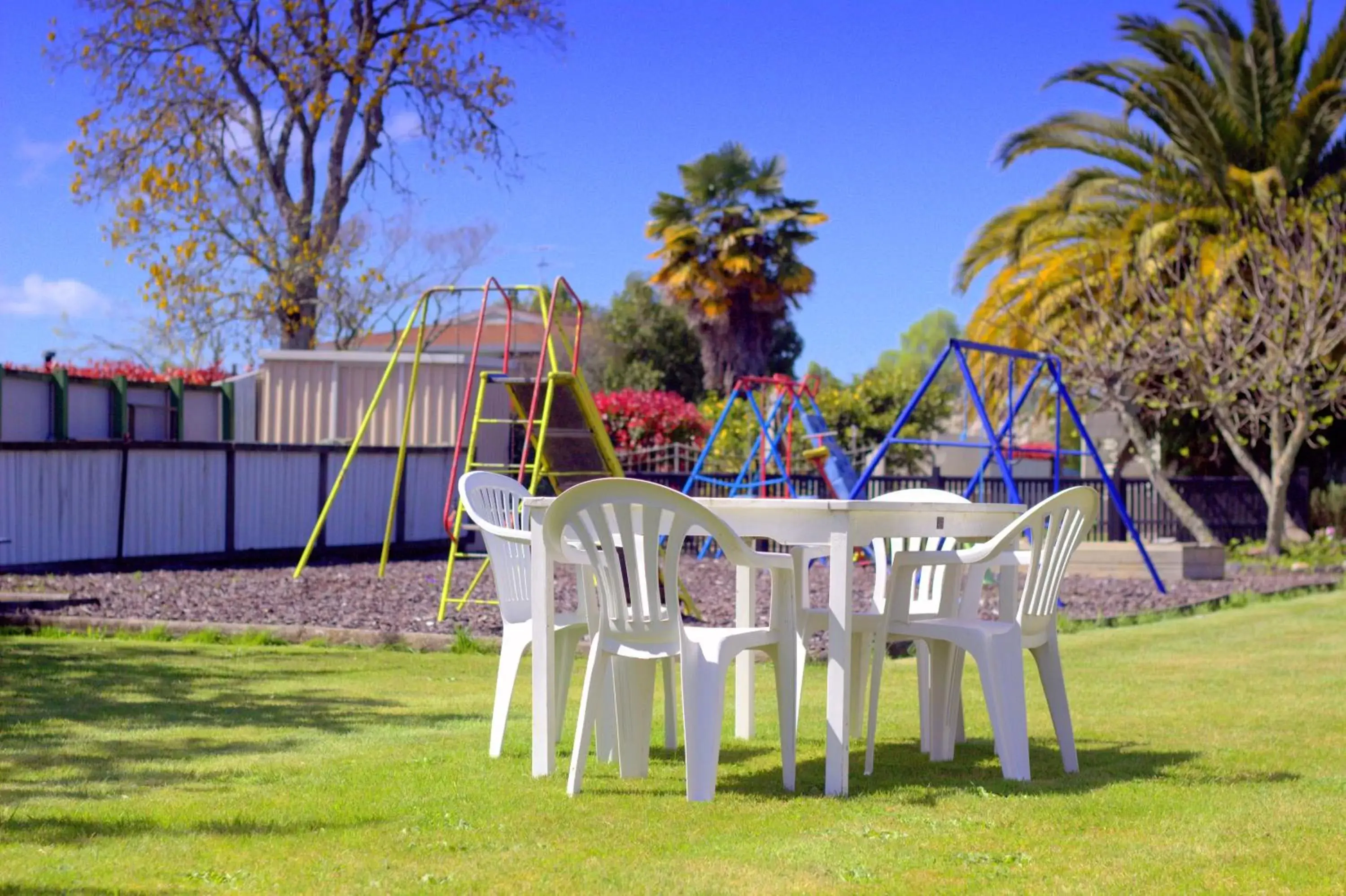 Children play ground in Motueka Garden Motel