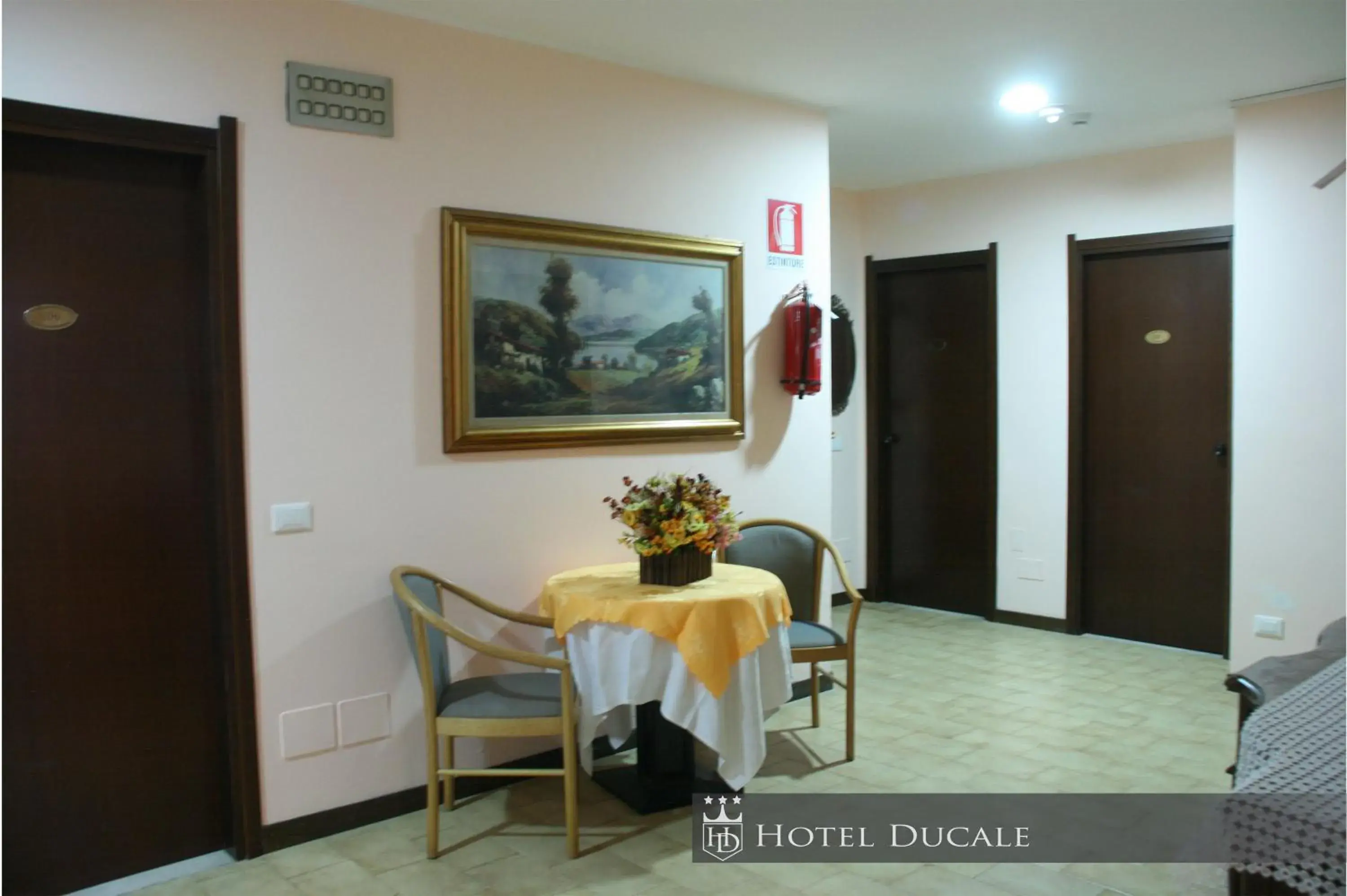 Decorative detail, Dining Area in Hotel Ducale