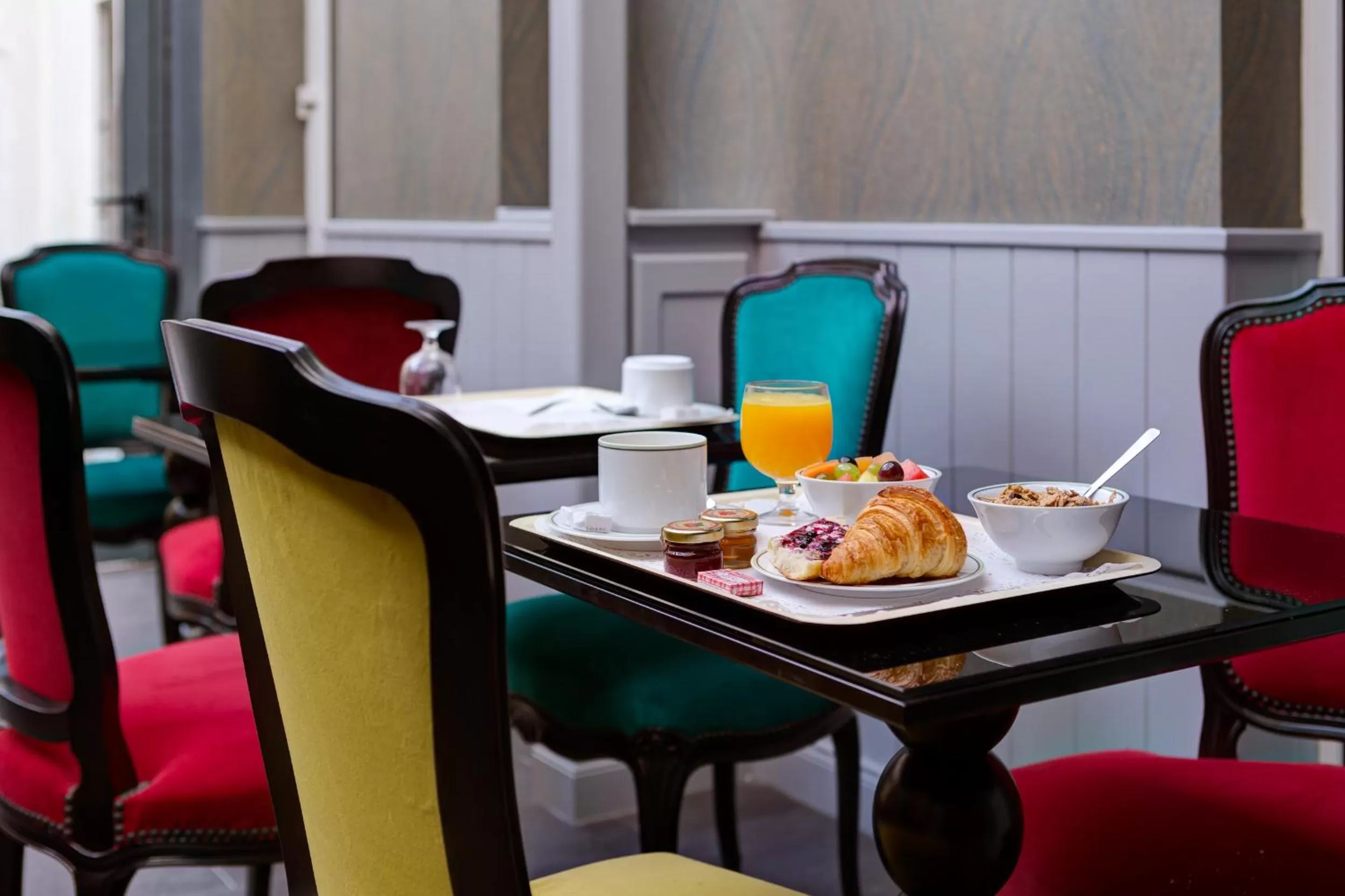 Continental breakfast in Hotel Muguet