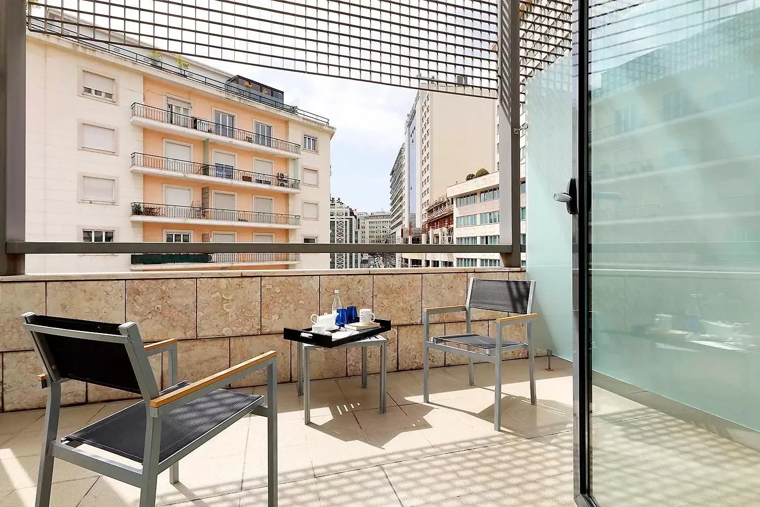 City view, Balcony/Terrace in Eurostars Lisboa Parque