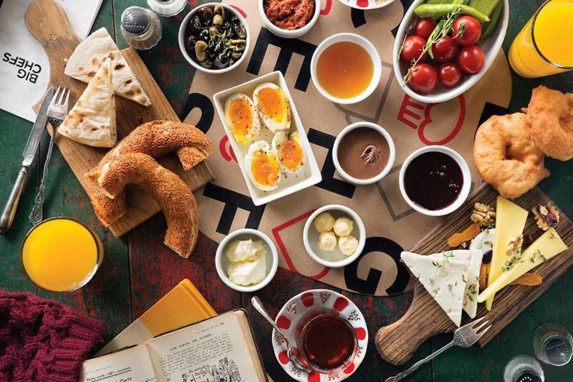 Breakfast in Continental Hotel Pera