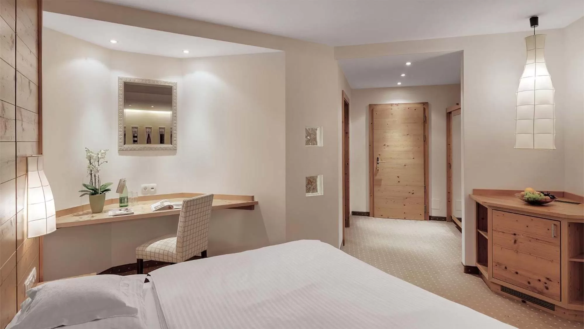 Bed in Hotel Almesberger