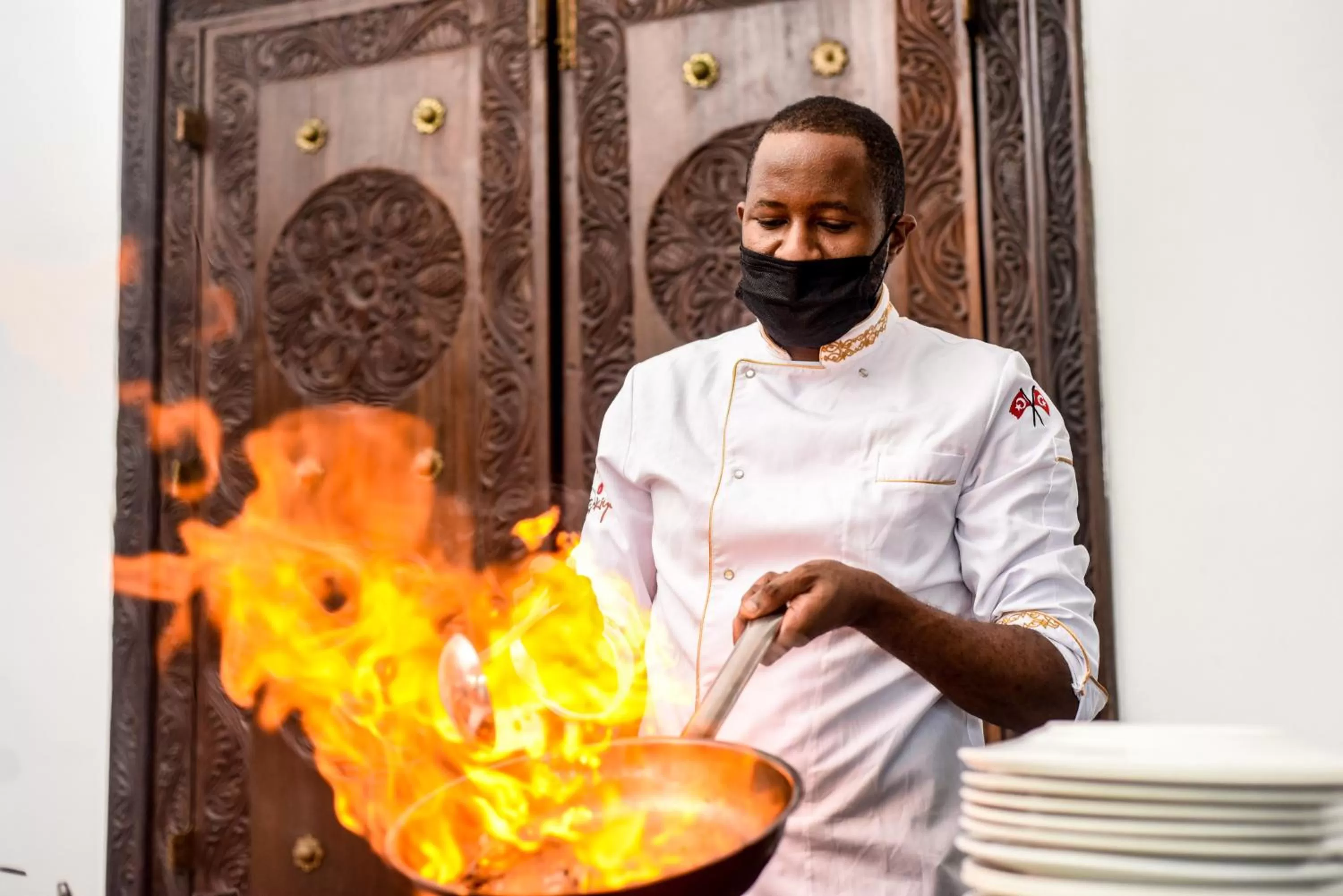 Restaurant/places to eat in CityBlue Creekside Hotel & Suites