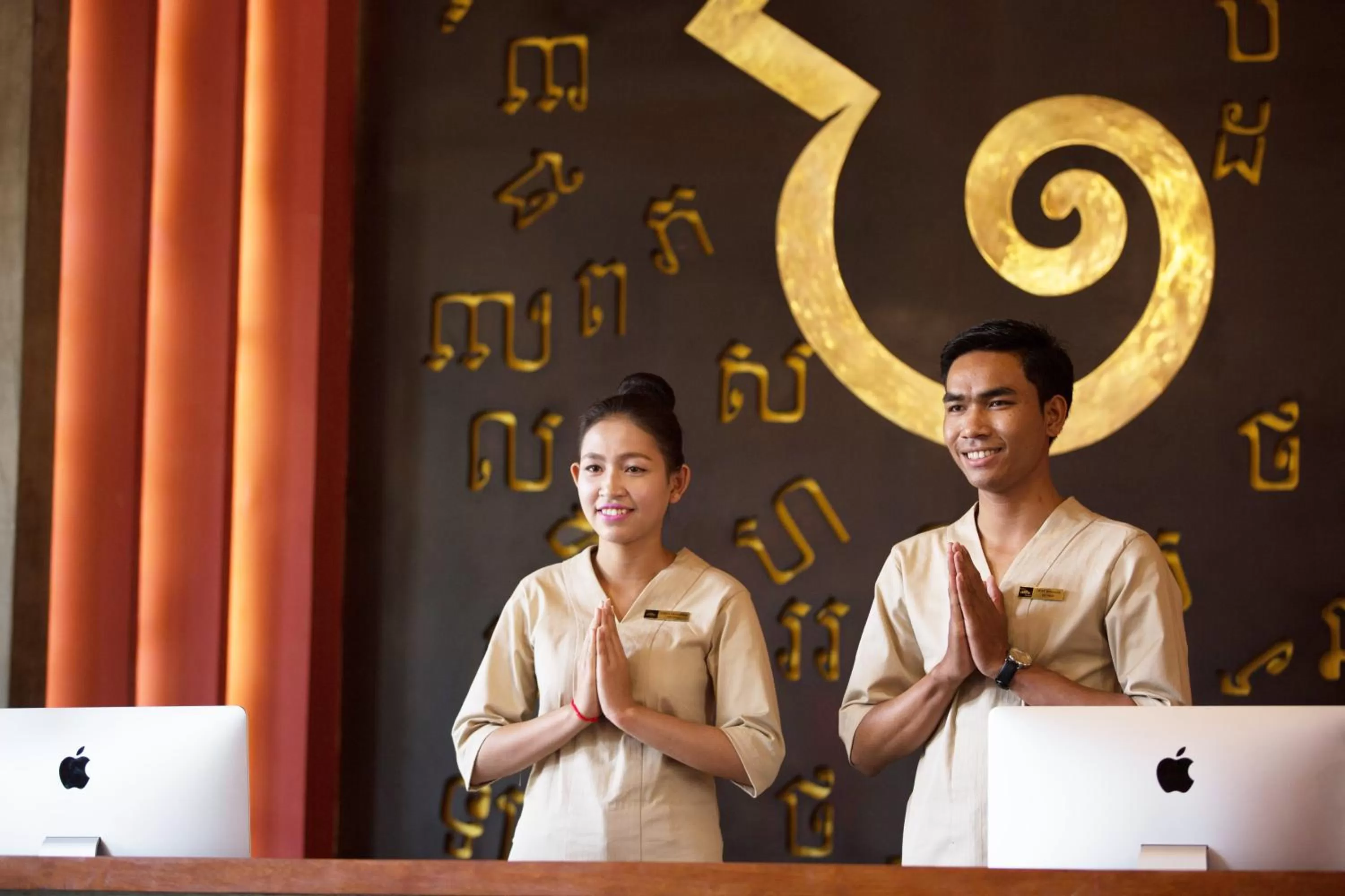 Staff in Golden Temple Retreat