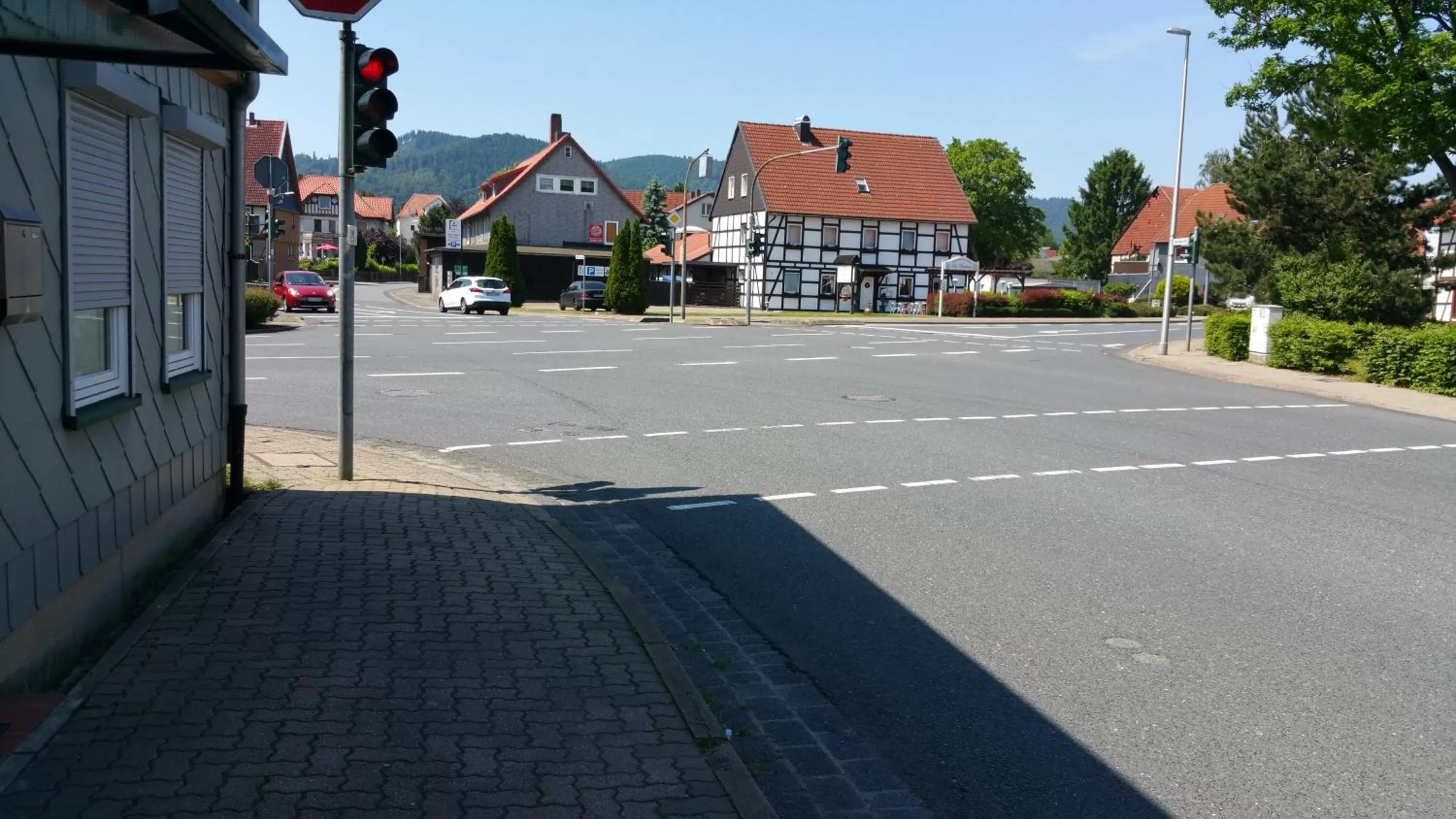 Street view in La Fontana