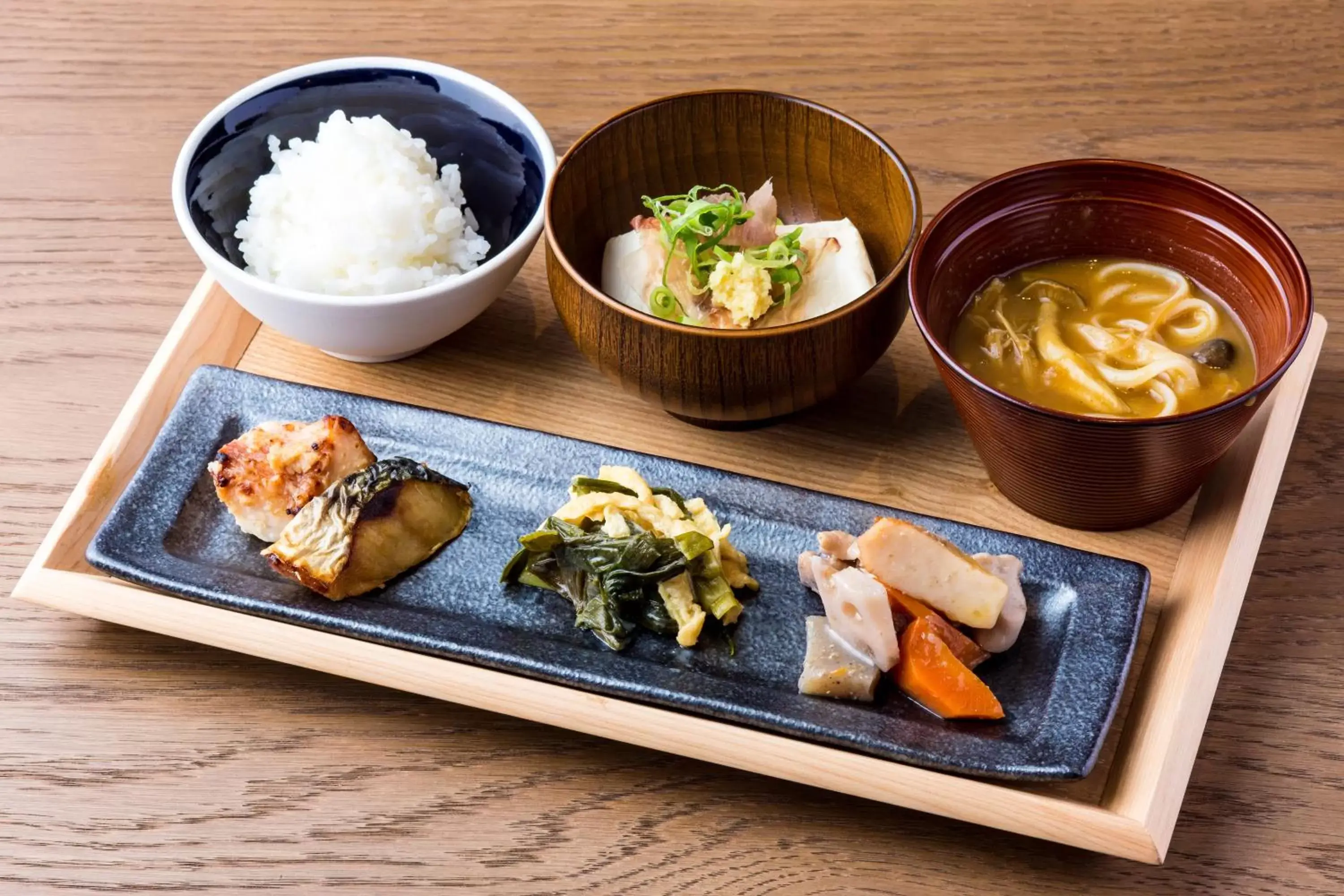Food and drinks, Food in Hotel Resol Trinity Kyoto