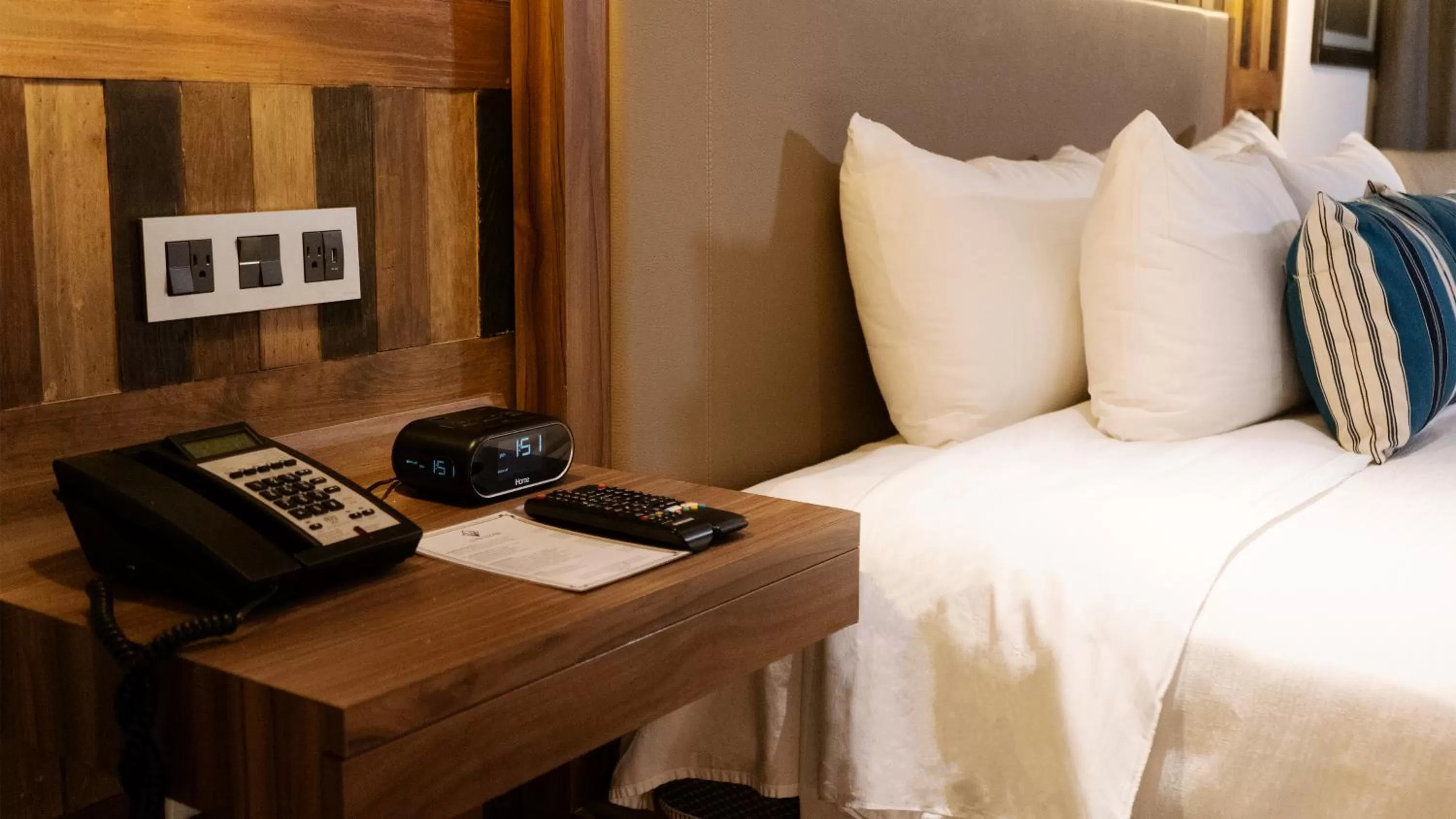 Bed in Hotel Indigo Guadalajara Expo by IHG