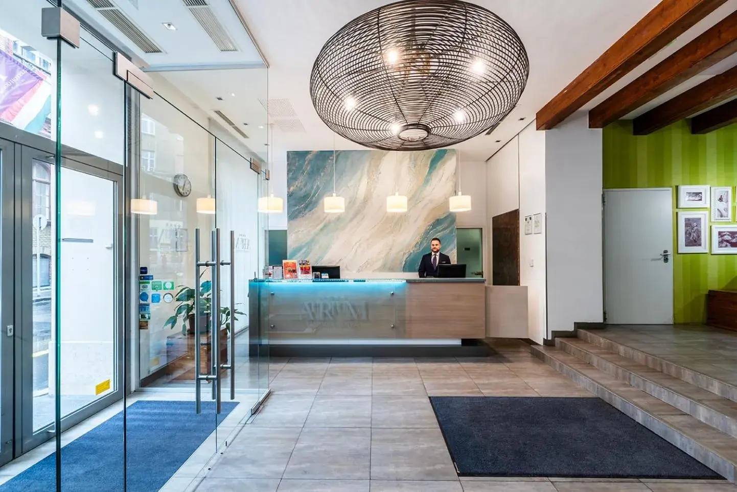 Lobby or reception in Atrium Fashion Hotel Lobby or reception in Atrium Fashion Hotel