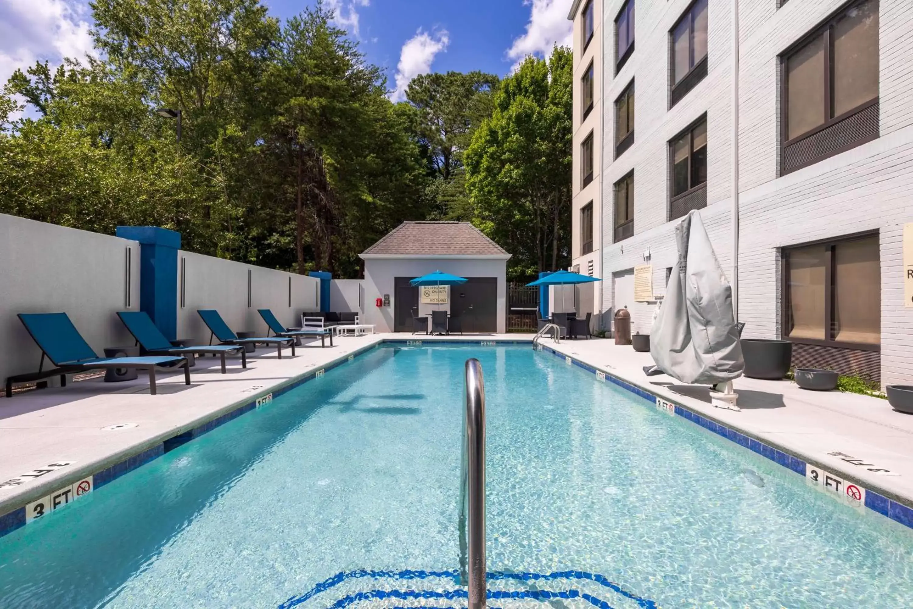 Pool view, Swimming Pool in Hampton Inn & Suites Alpharetta Roswell