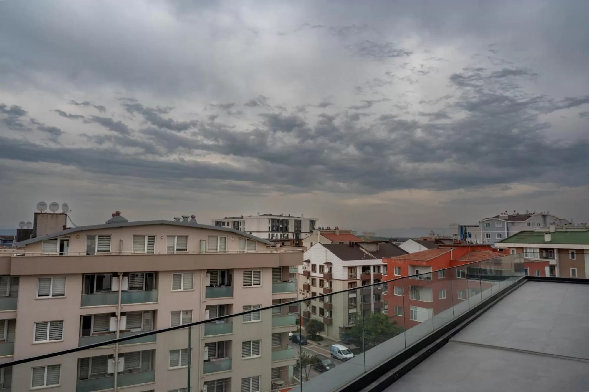 City view in Leo Suites