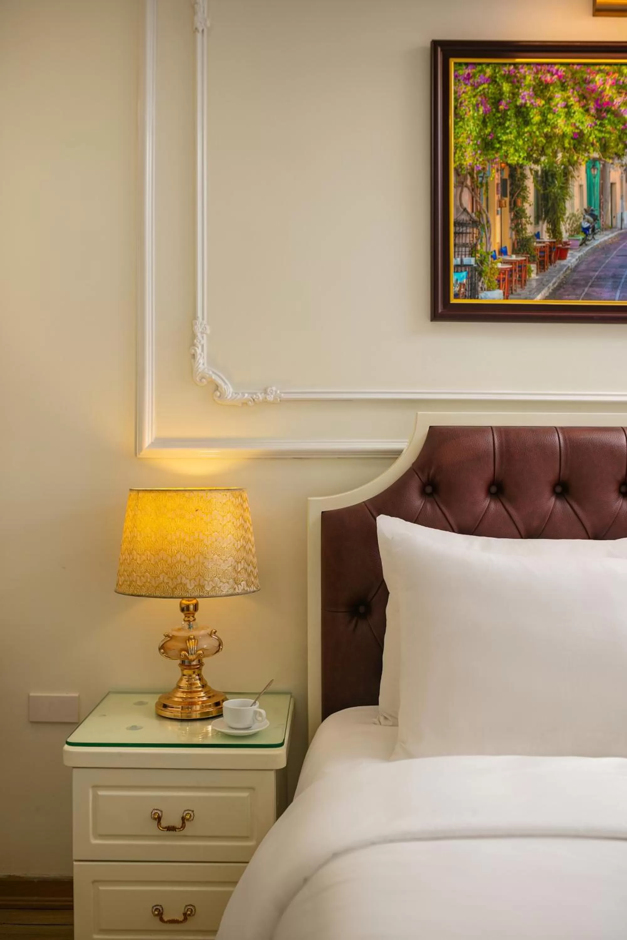 Bed in TrangTrang Classy Hotel