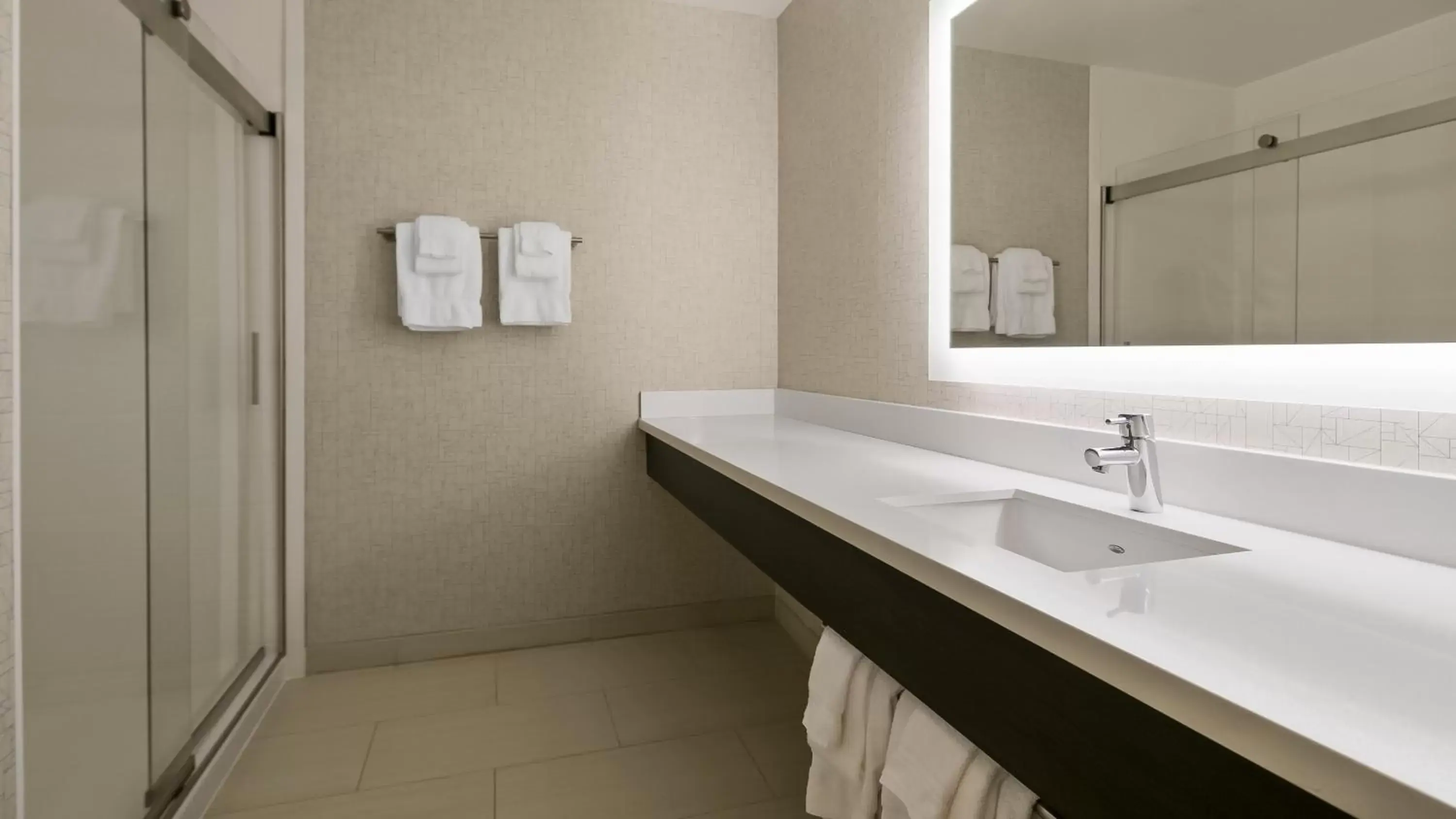 Bathroom in Holiday Inn Express Hotel & Suites Everett, an IHG Hotel