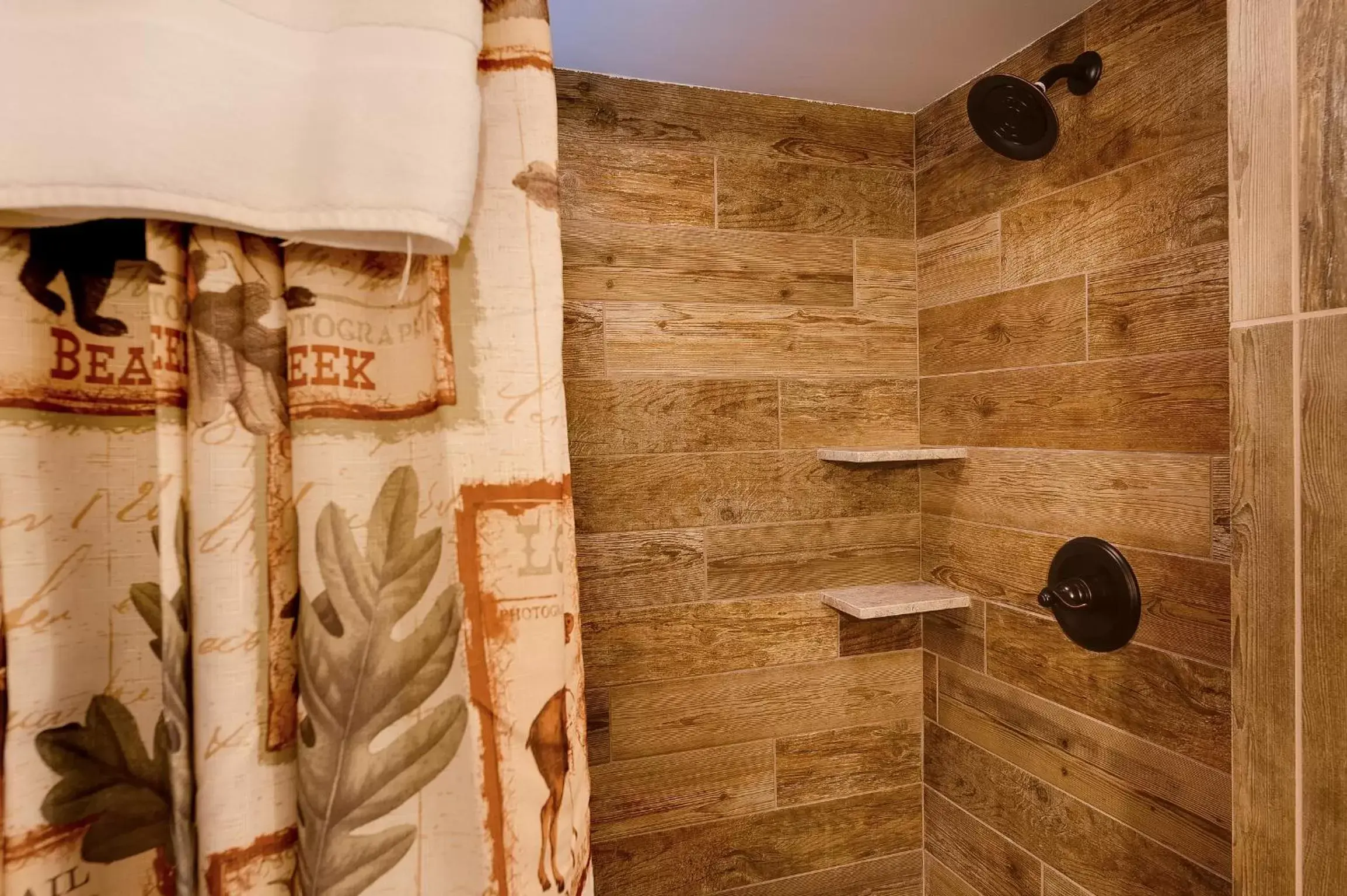 Shower, Bathroom in Cobble Mountain Lodge