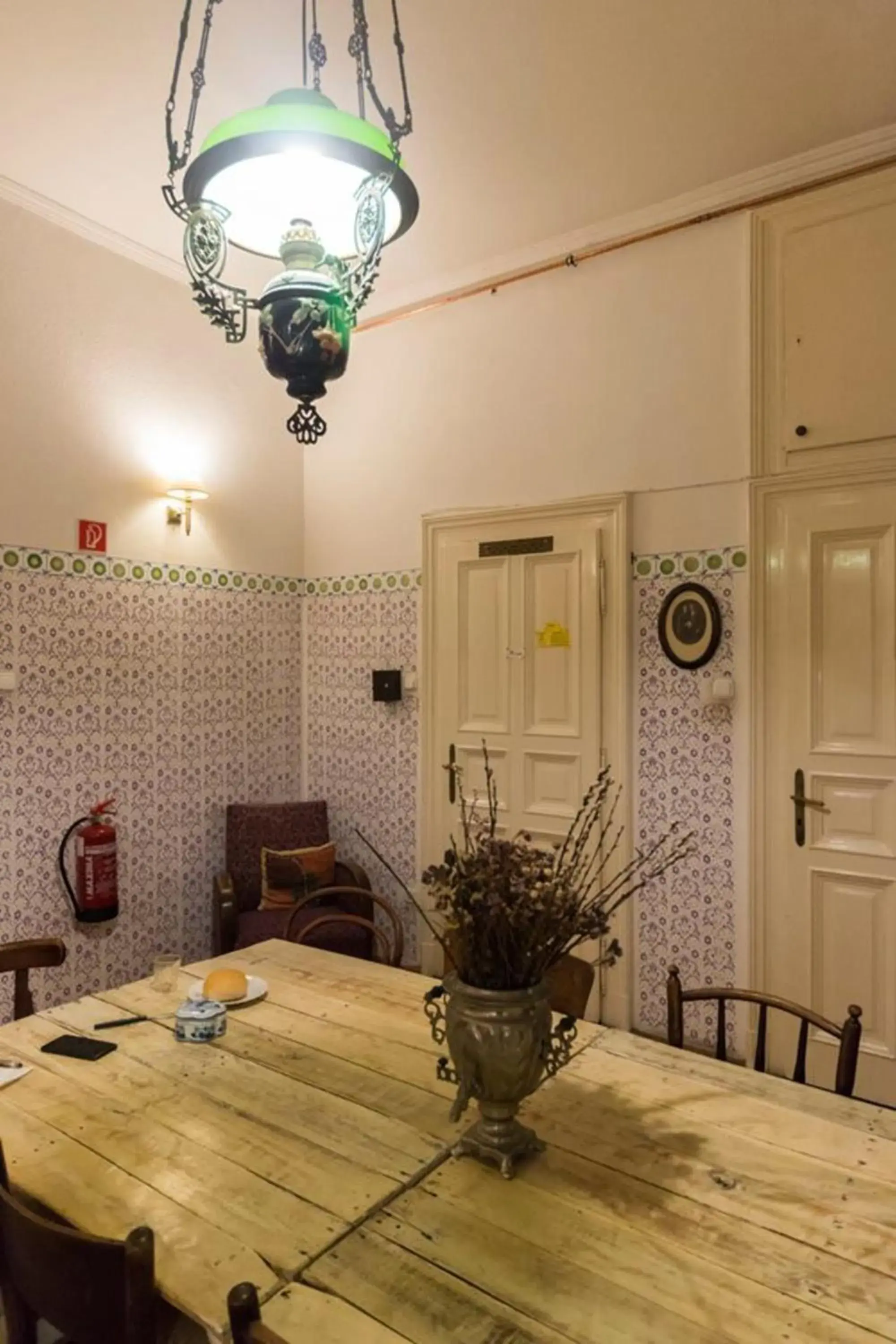 Seating area, Dining Area in Baroque Hostel & Coworking