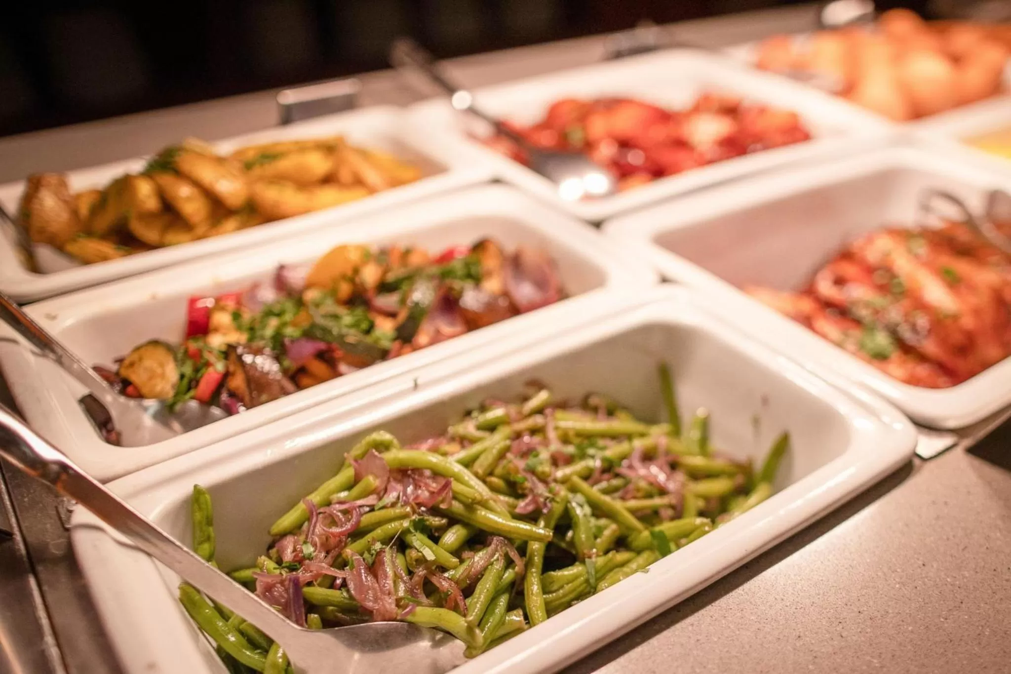 Buffet breakfast in Hotel Meteor Plaza Prague