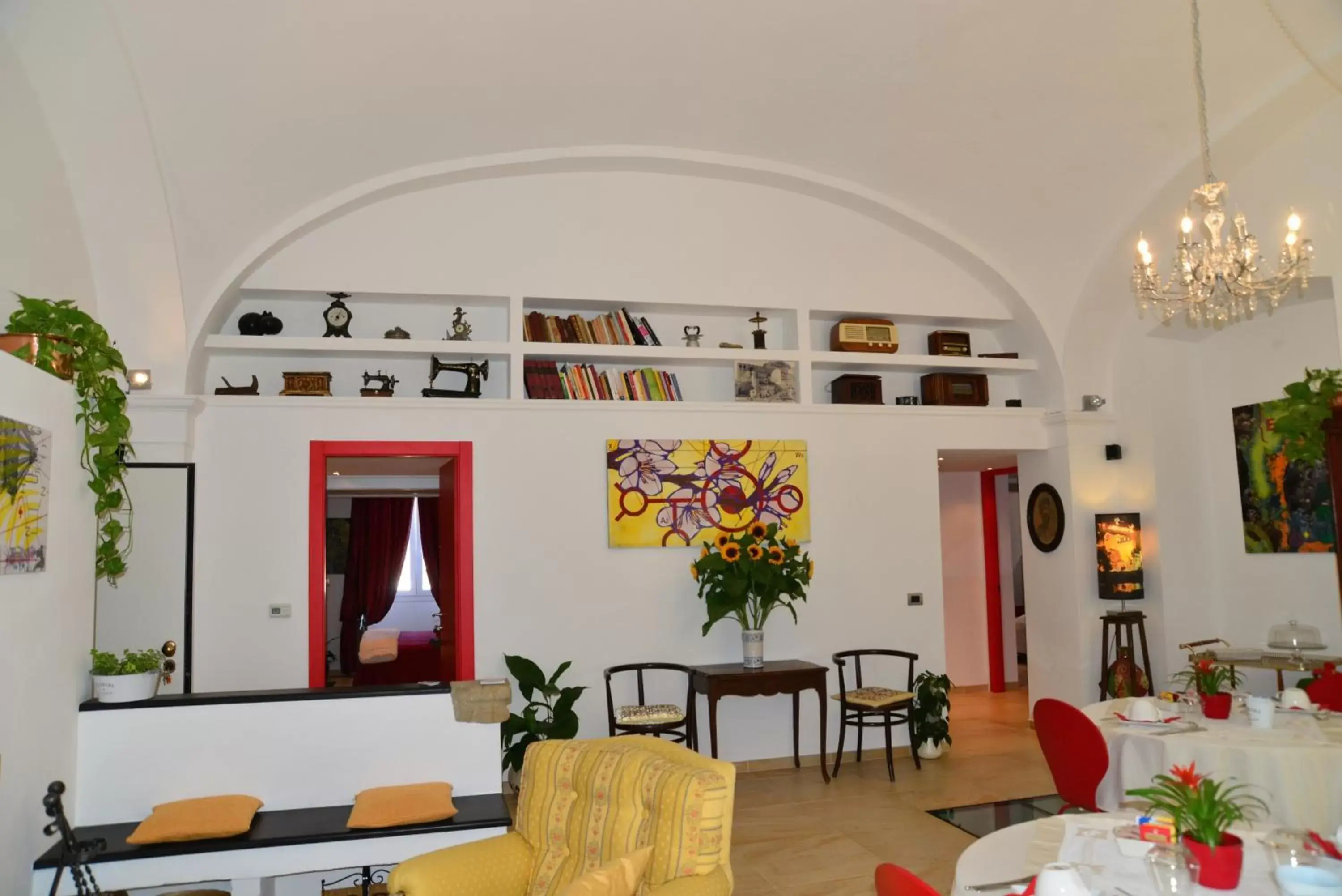 Living room, Restaurant/Places to Eat in B&B Torre Porta Marina