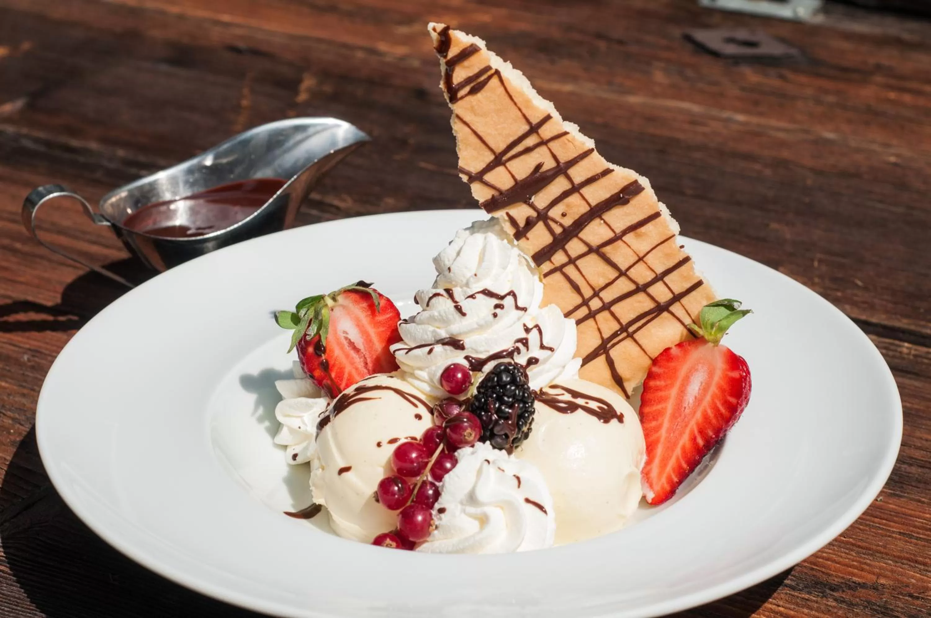 Food close-up in Hotel Weisses Kreuz