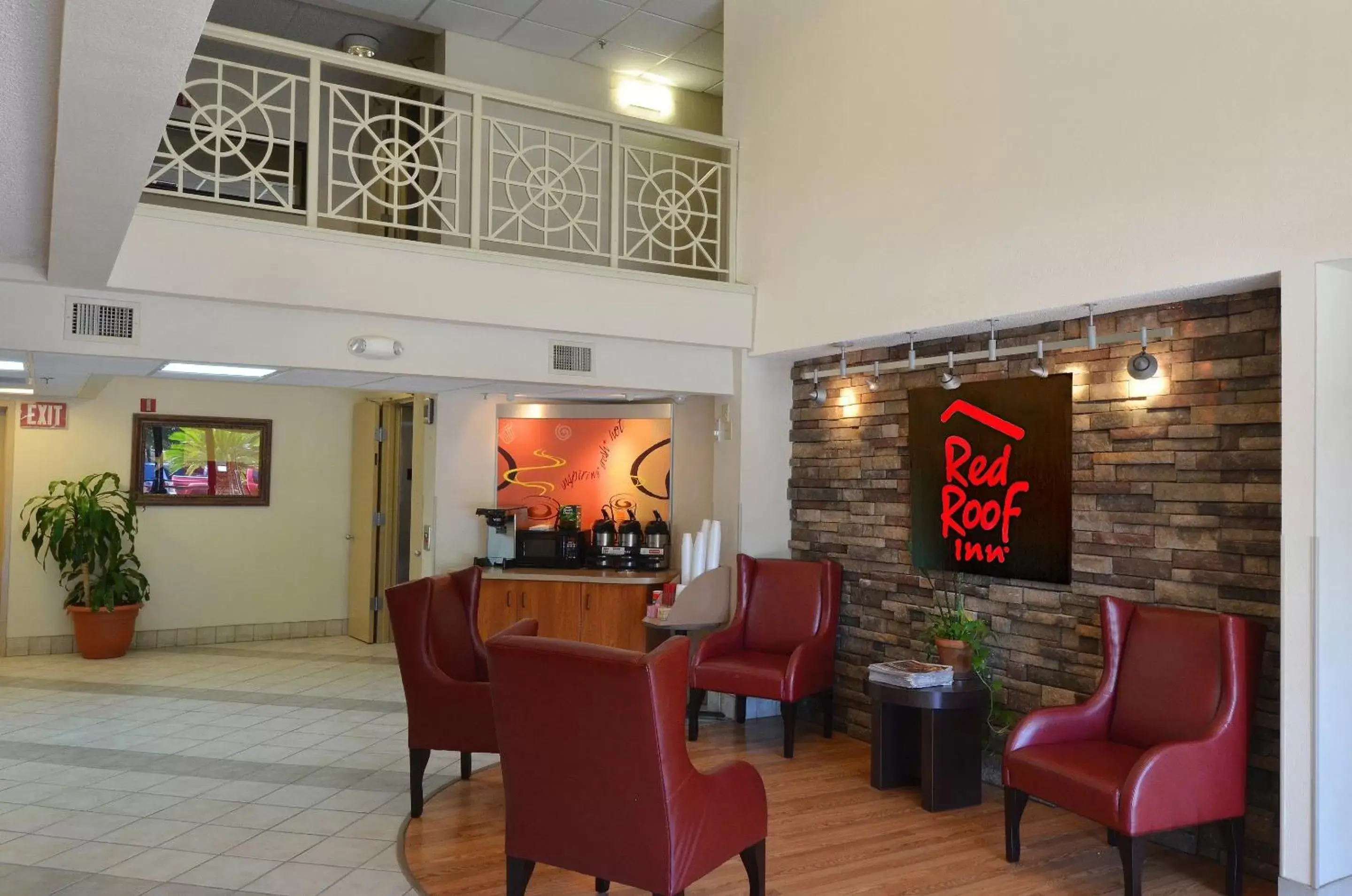 Lobby or reception, Lobby/Reception in Red Roof Inn San Antonio Airport