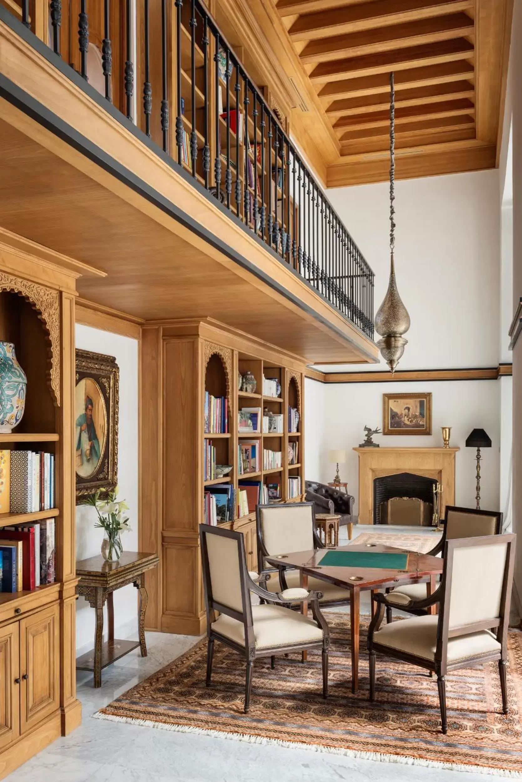 Library in The Oberoi Marrakech