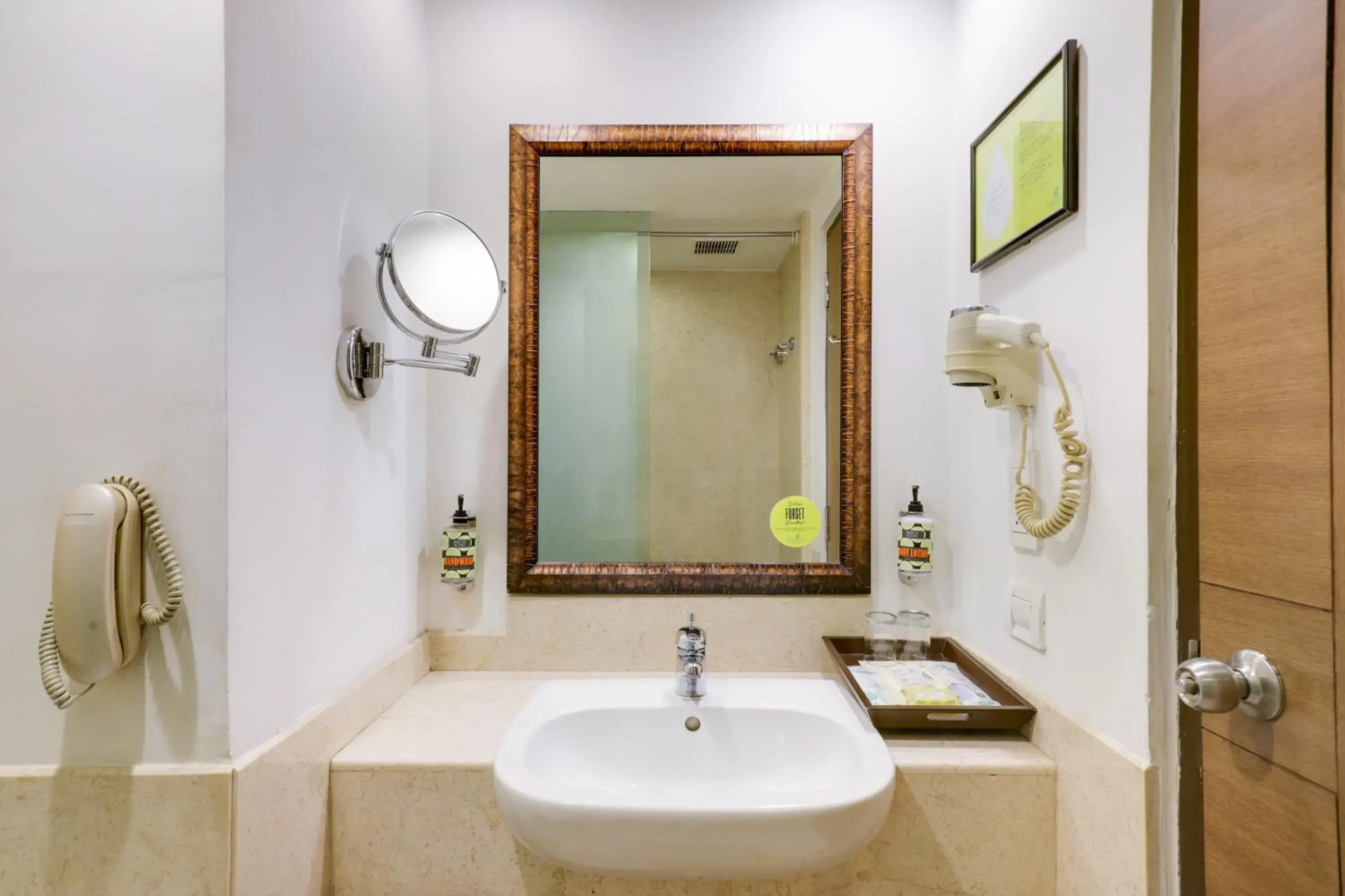 Bathroom in Lemon Tree Premier 1, Gurugram