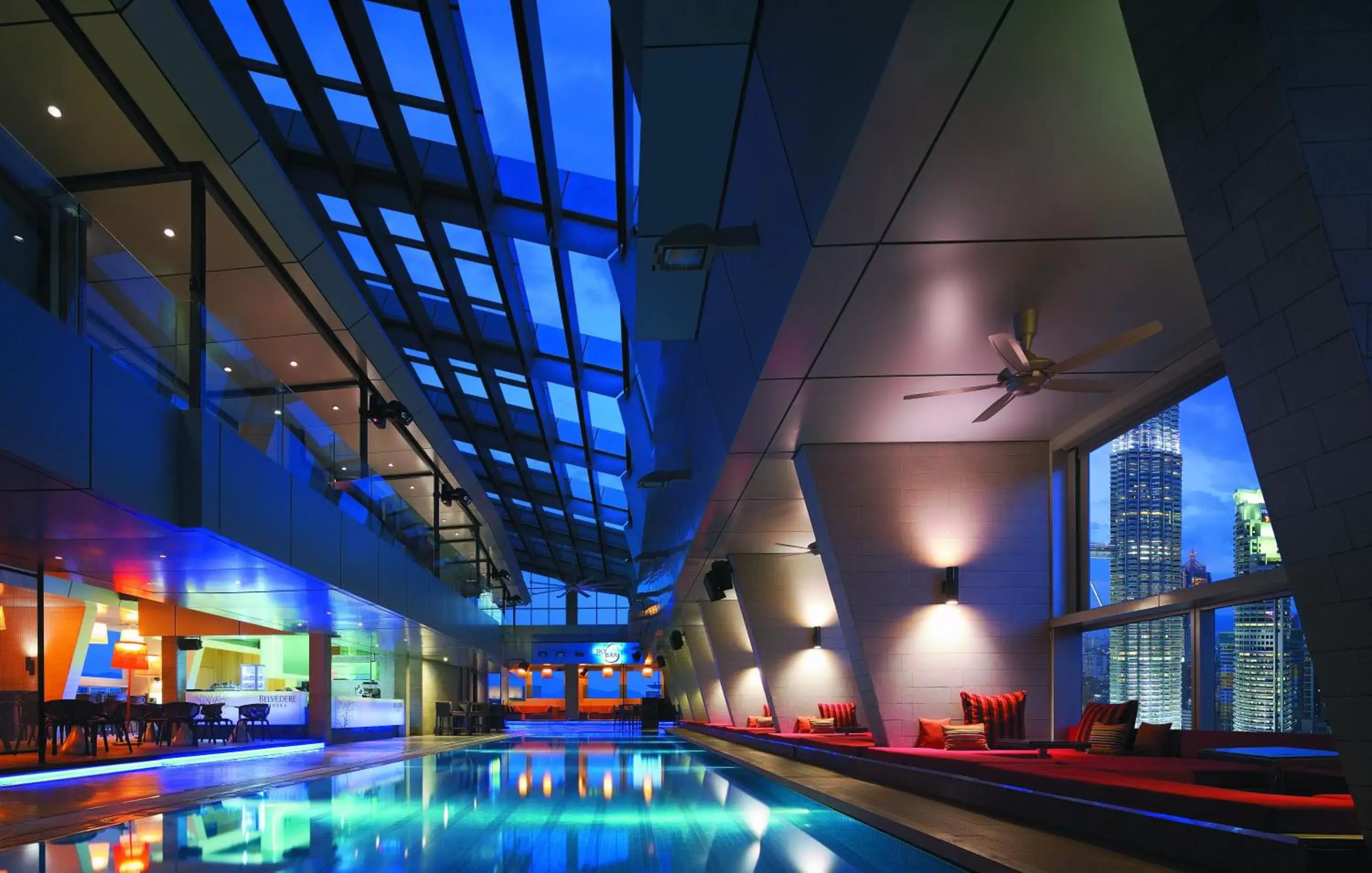 Restaurant/places to eat, Swimming Pool in Traders Hotel, Kuala Lumpur