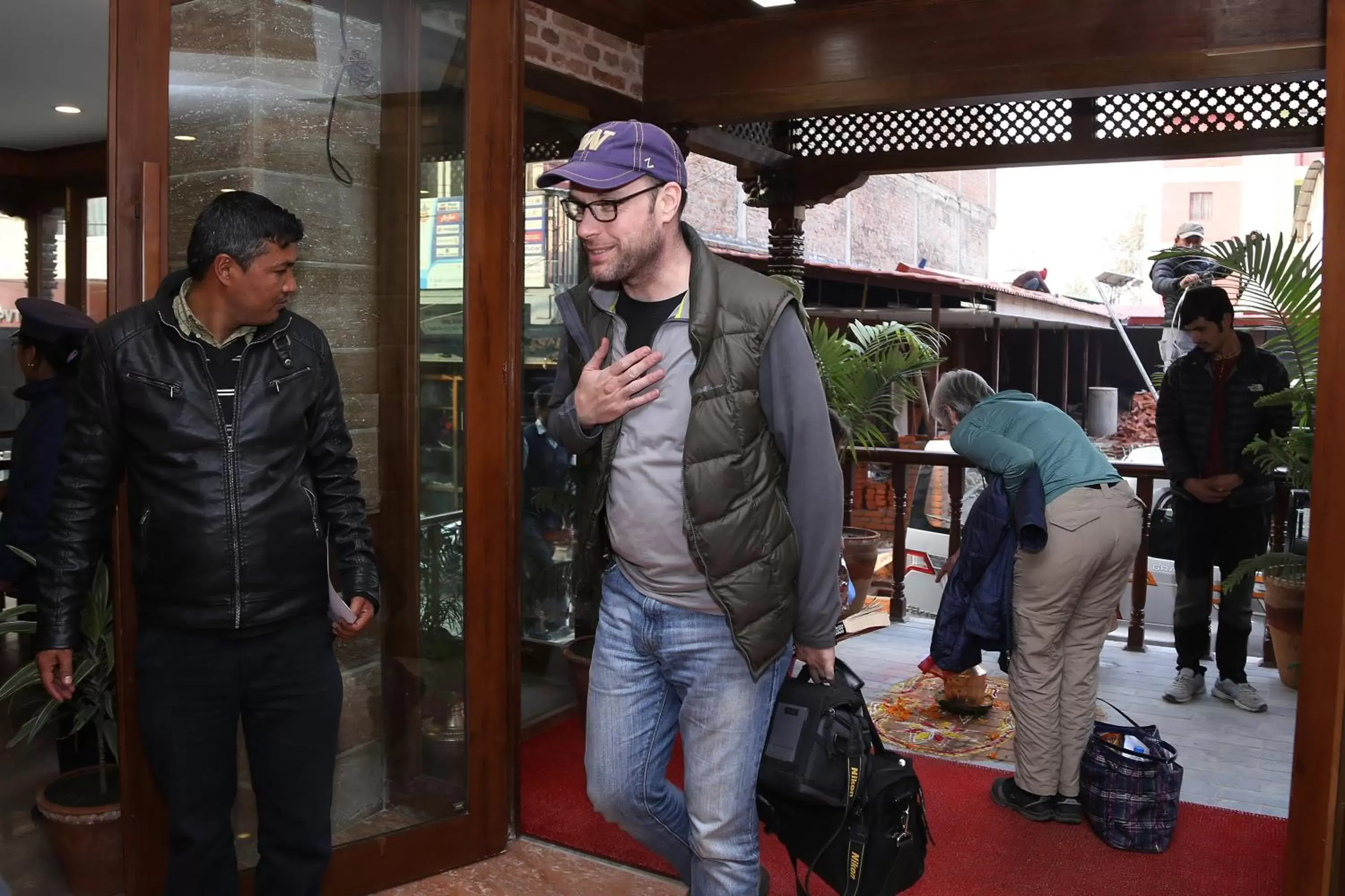 group of guests in Apsara Boutique Hotel