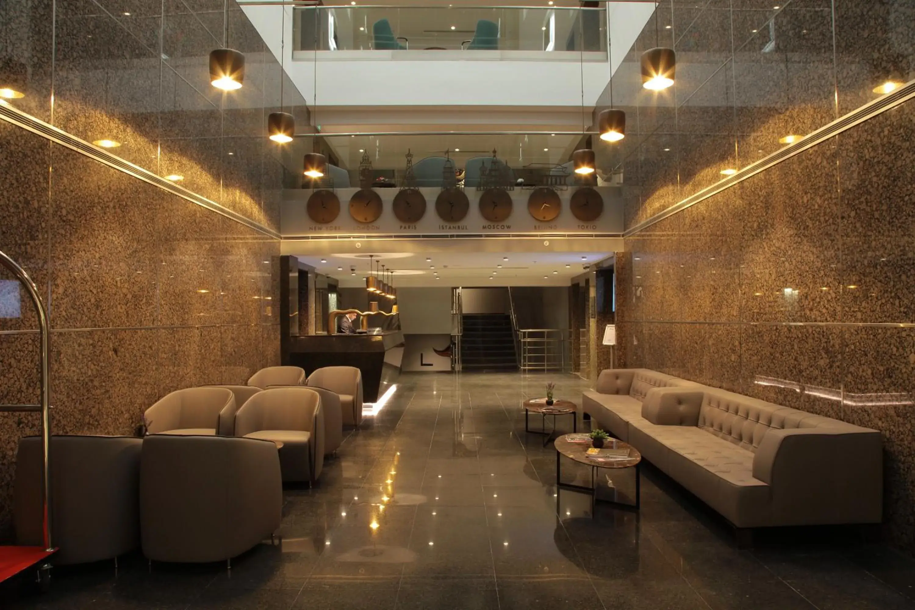 Lobby or reception in Bricks Hotel İstanbul