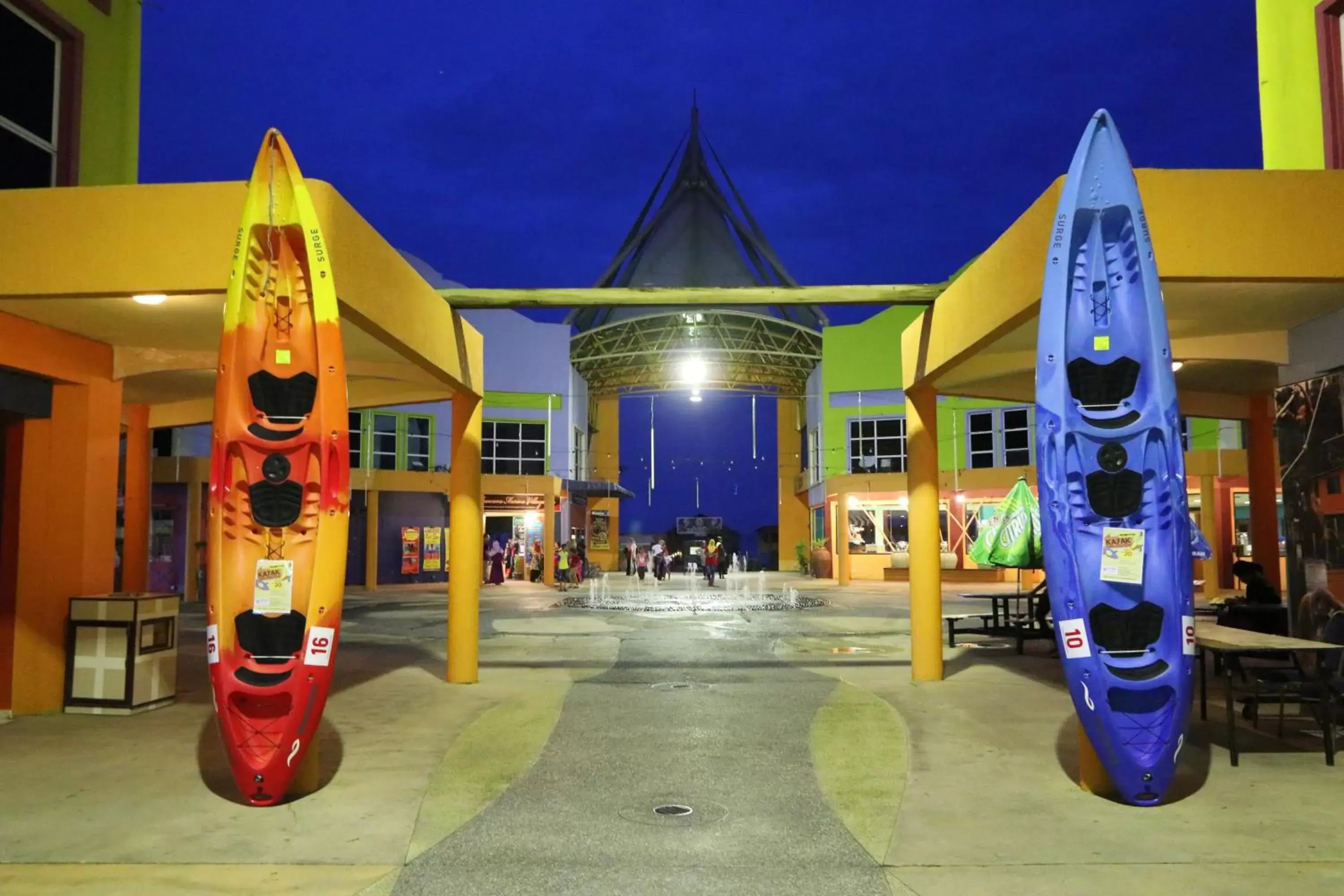 Facade/entrance in Bukit Merah Laketown Resort