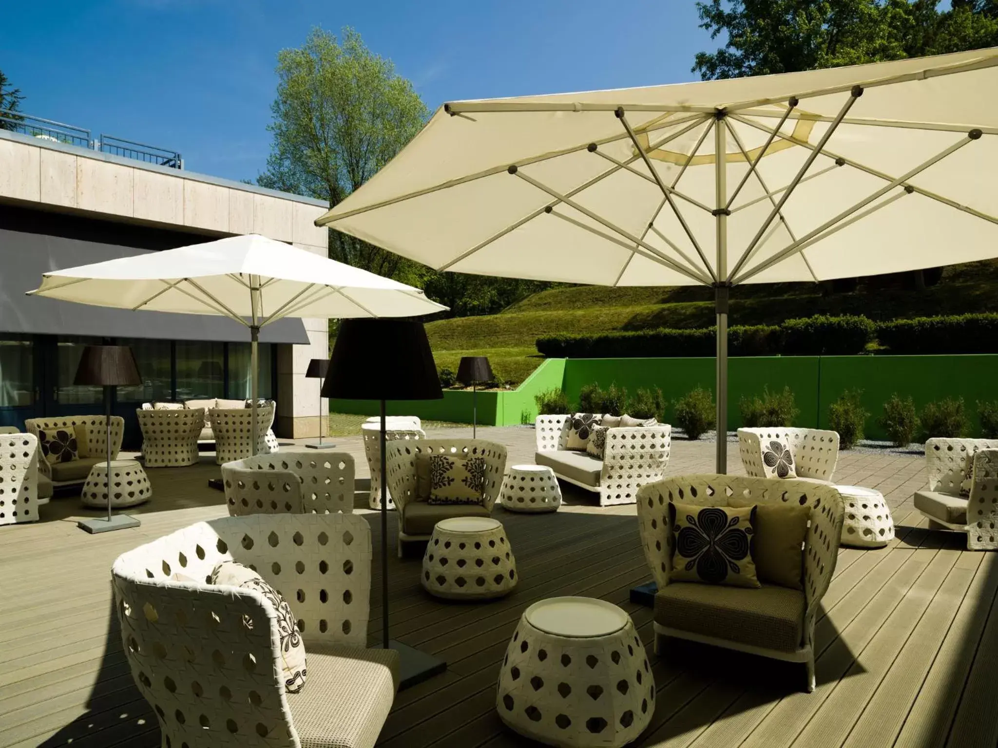 Balcony/Terrace in Parkhotel Zug