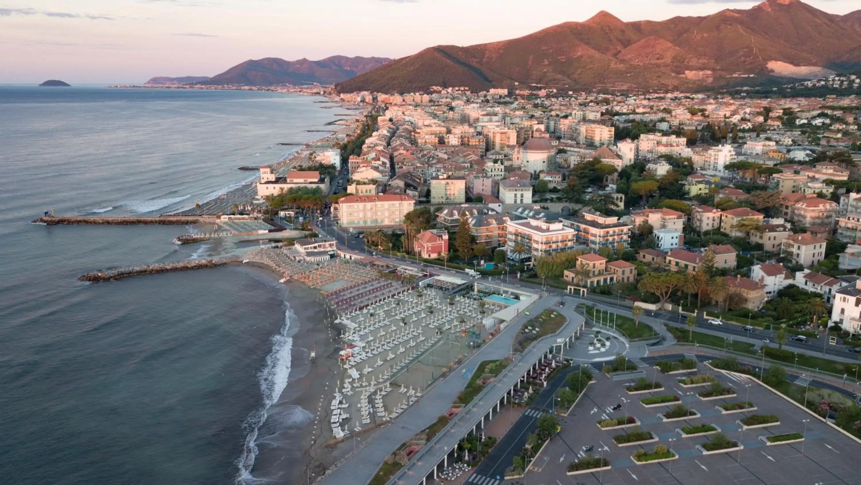 Natural landscape, Bird's-eye View in Hotel Garden Lido