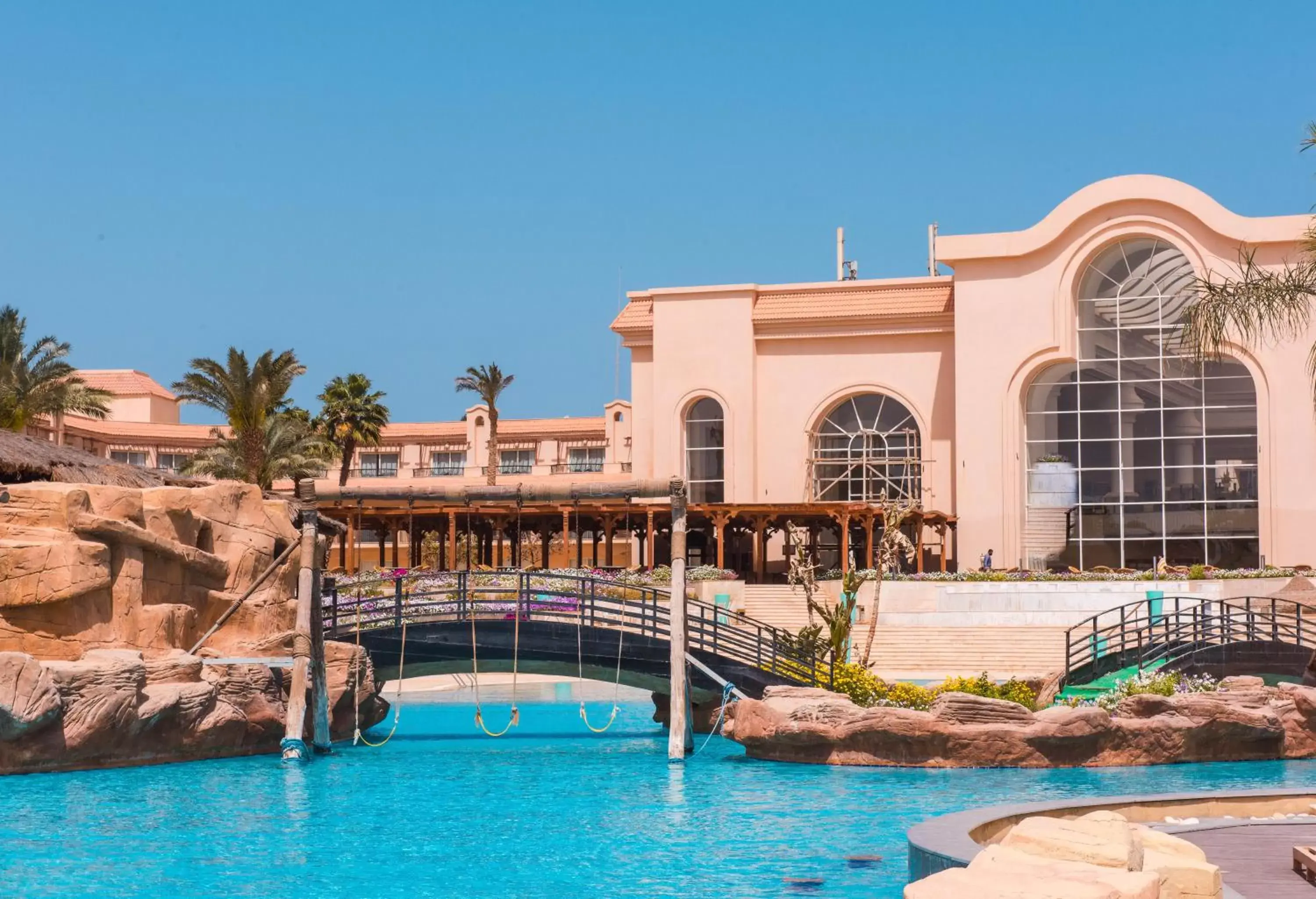 Property building, Swimming Pool in Pyramisa Beach Resort Sahl Hasheesh