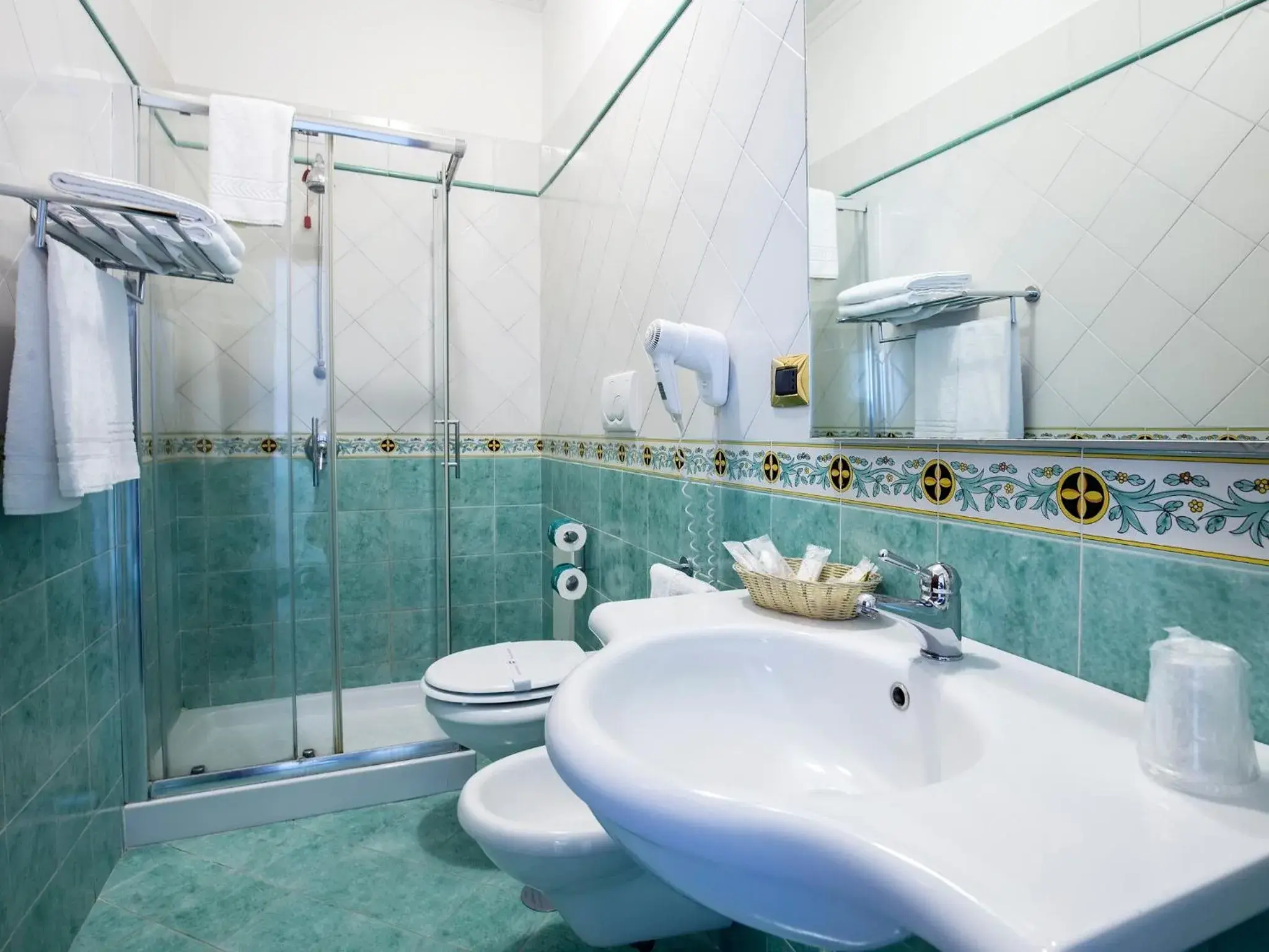 Bathroom in Grand Hotel La Panoramica