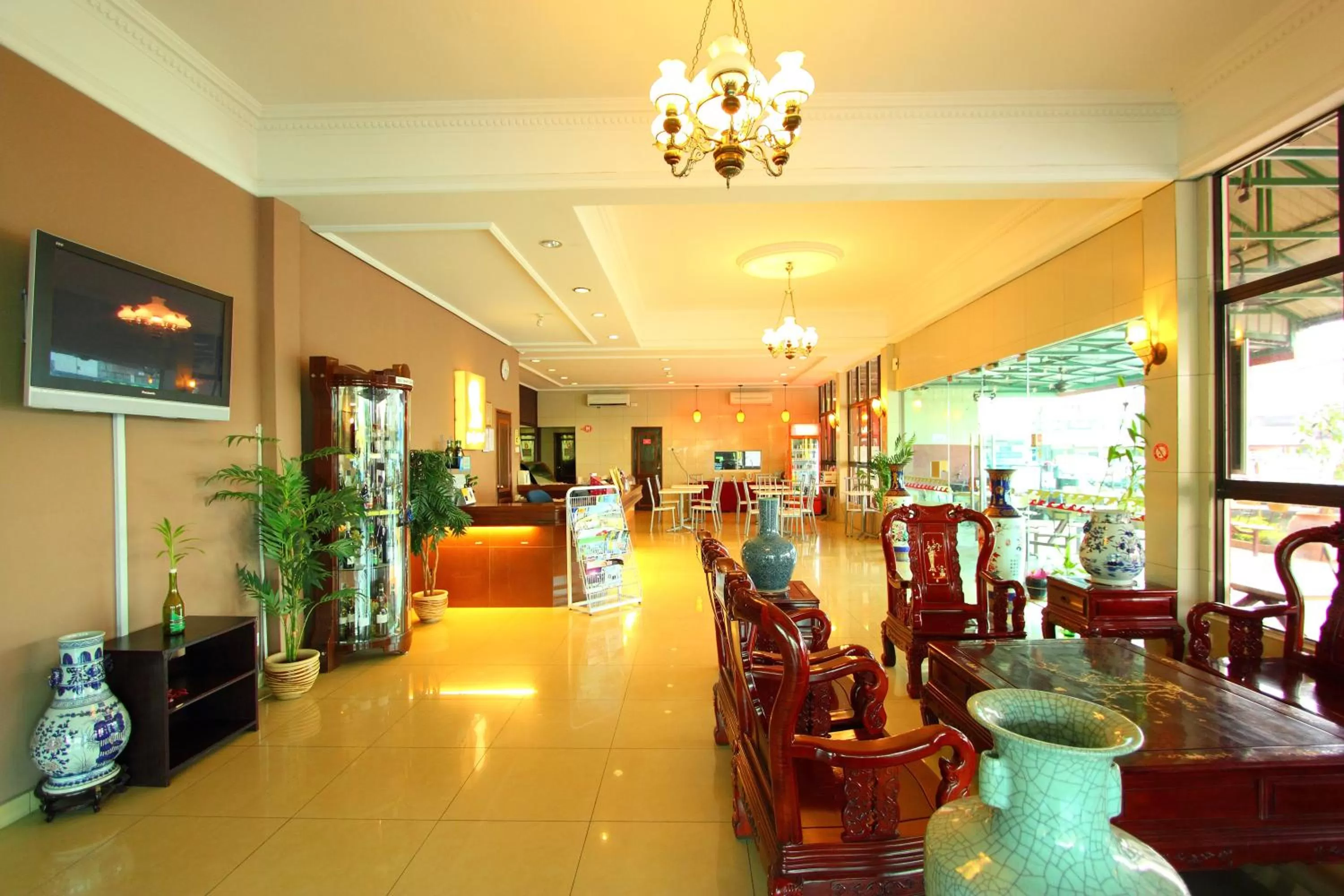 Lobby or reception in Grandpa Hotel