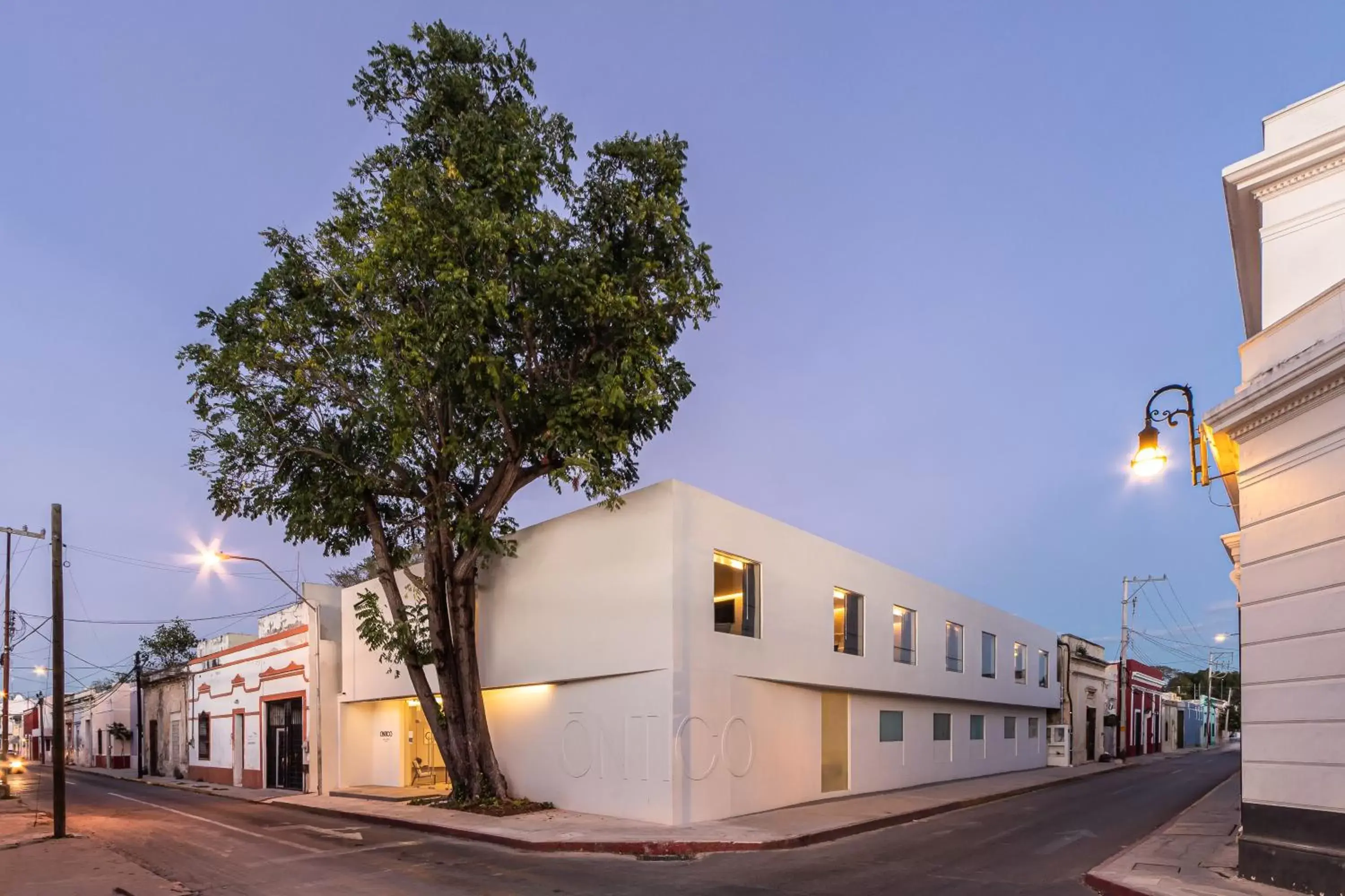 Facade/entrance in Ontico Urban Design Hotel Facade/entrance in Ontico Urban Design Hotel