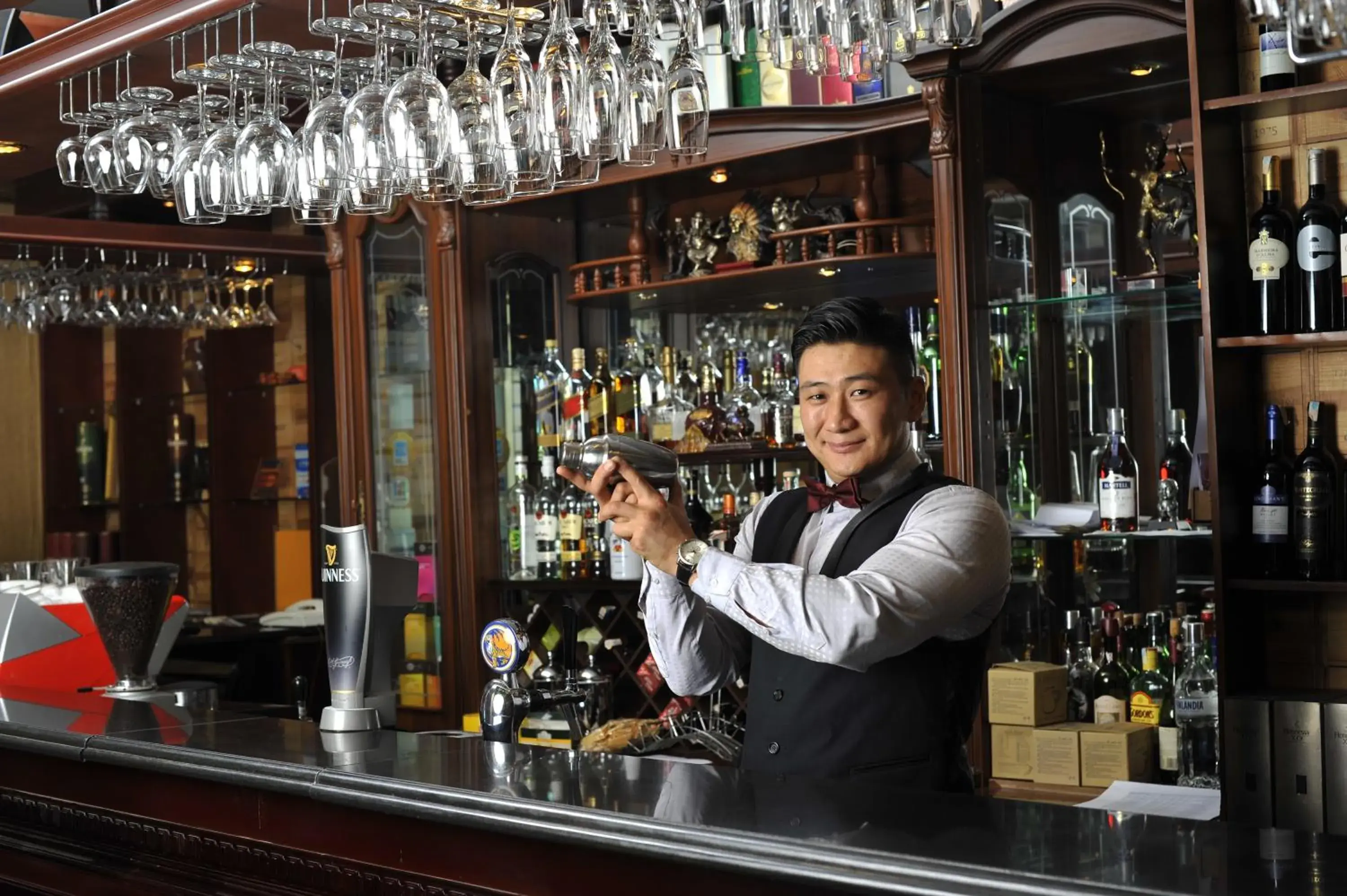 Lounge or bar in Bayangol Hotel Lounge or bar in Bayangol Hotel