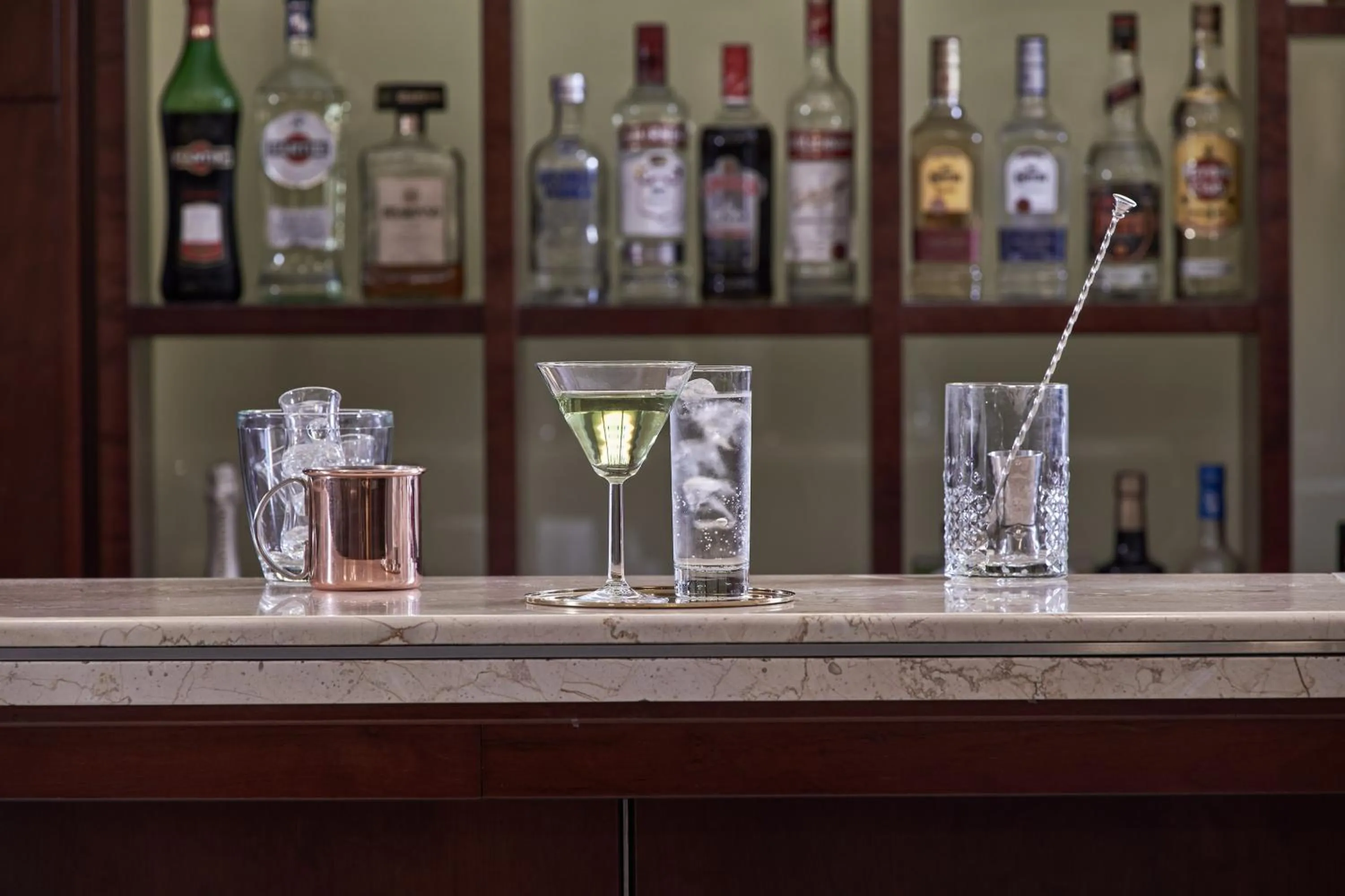 Alcoholic drinks in Mediterranee