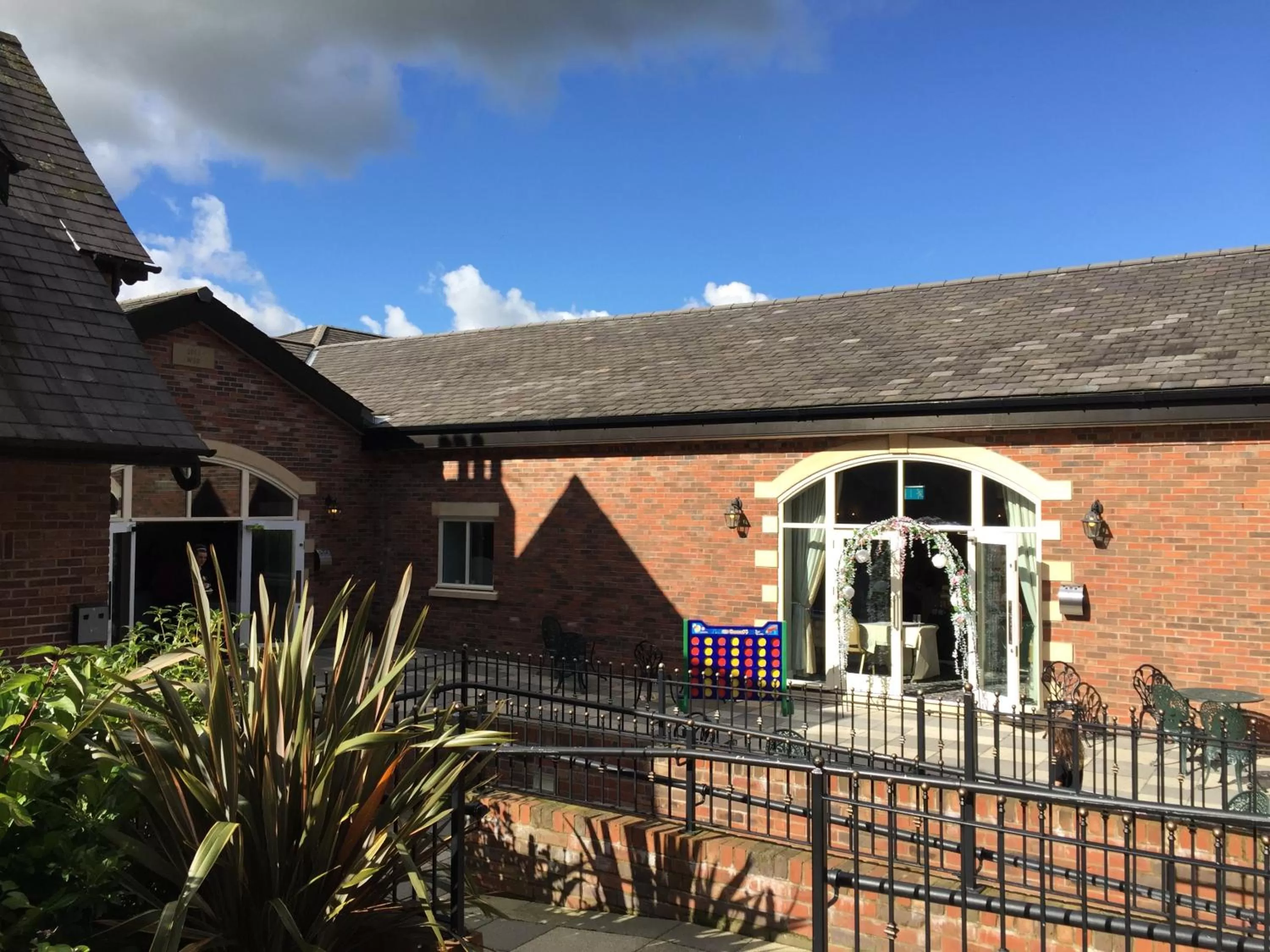 Patio in The Villa Country House Hotel